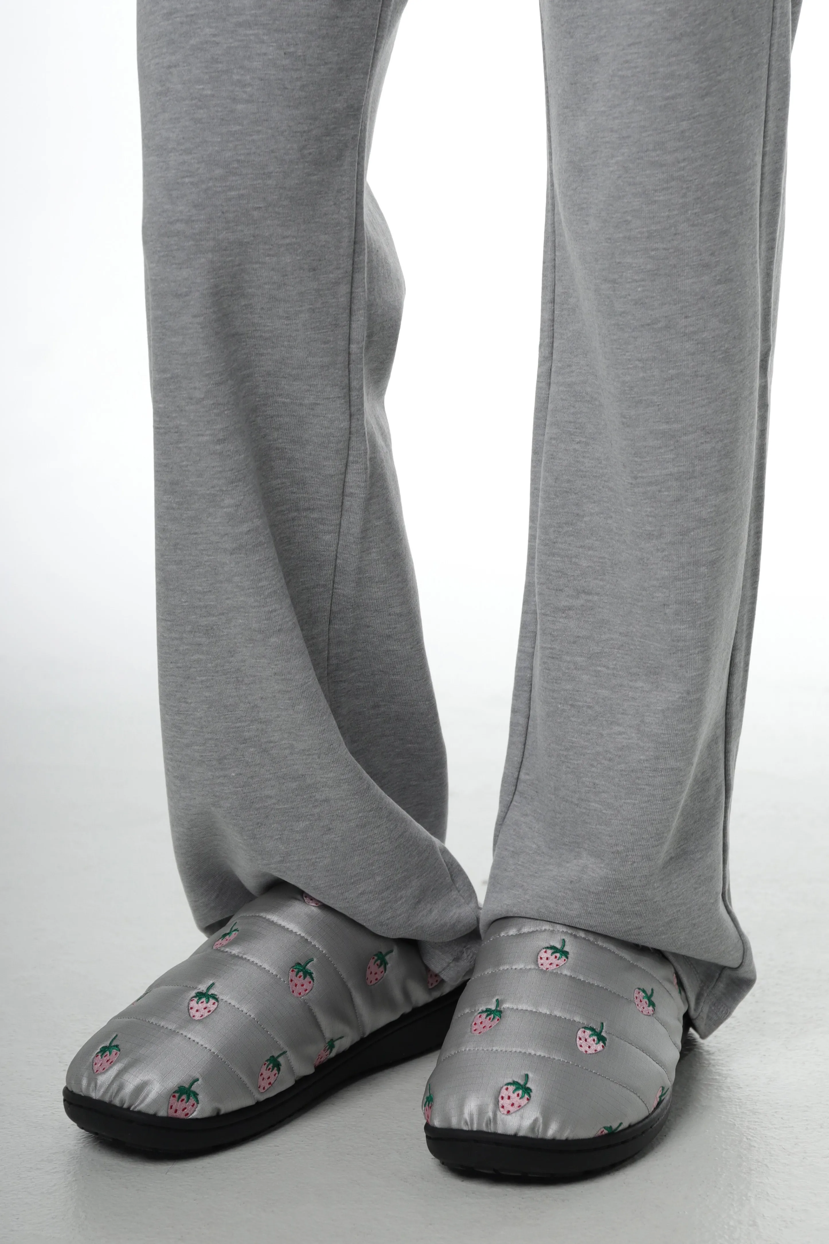 SANDY LIANG X SUBU SLIPPERS IN CHROME