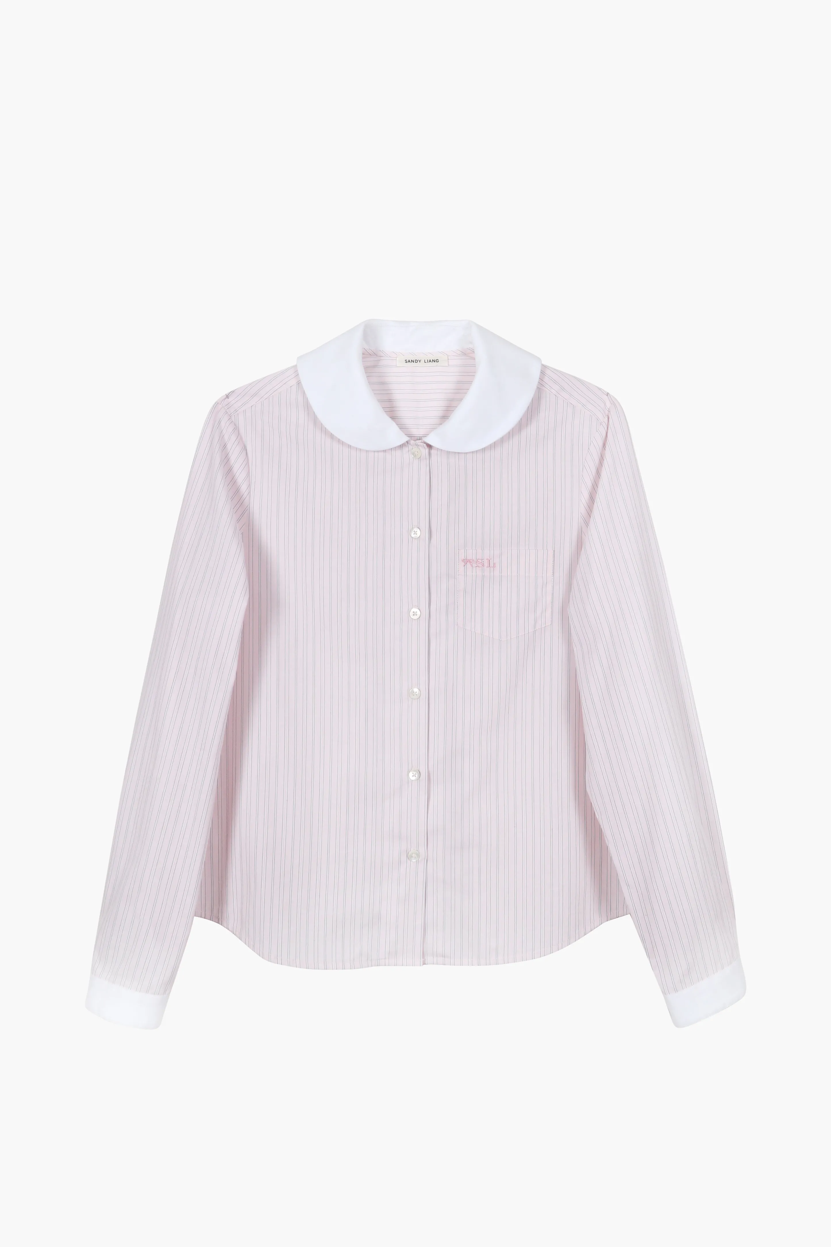 WILBUR TOP IN PINK STRIPE