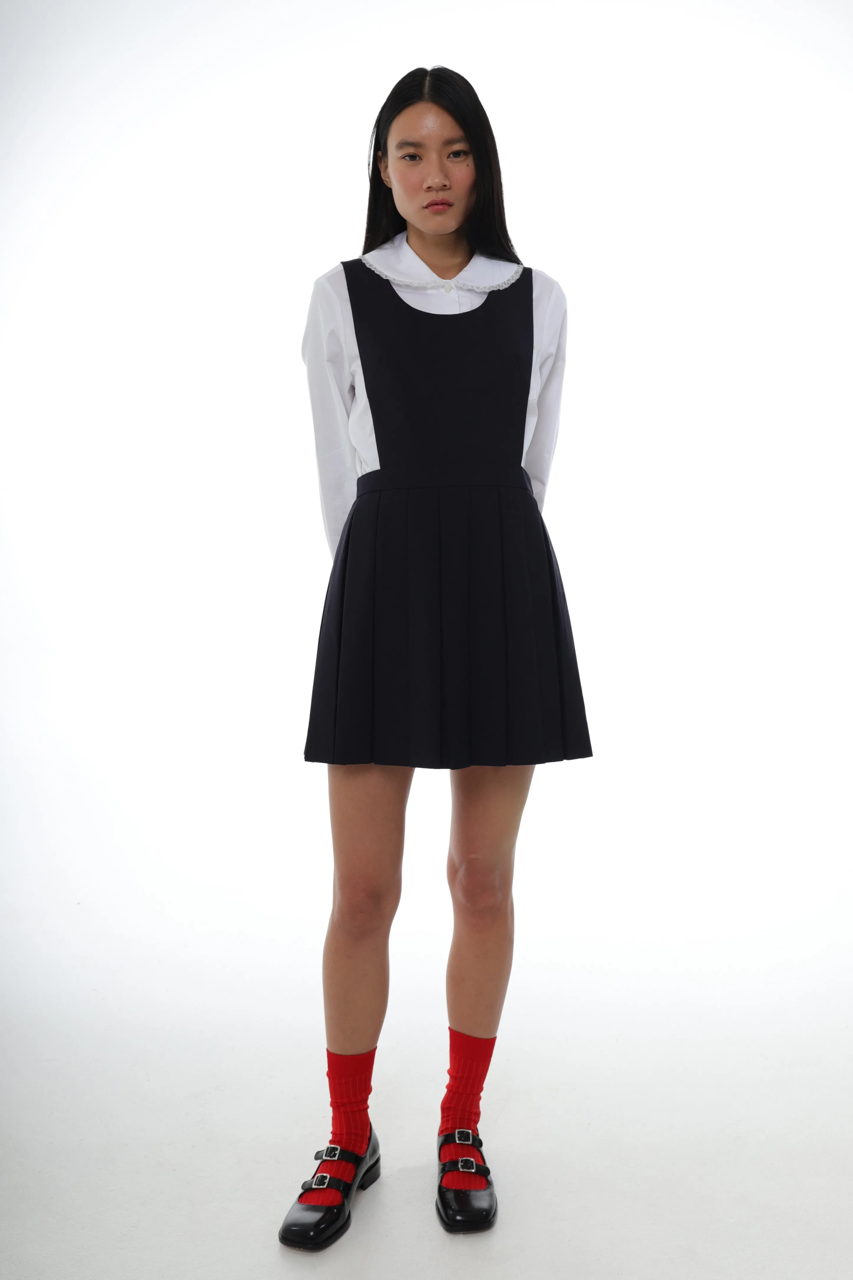 PILOT PINAFORE DRESS