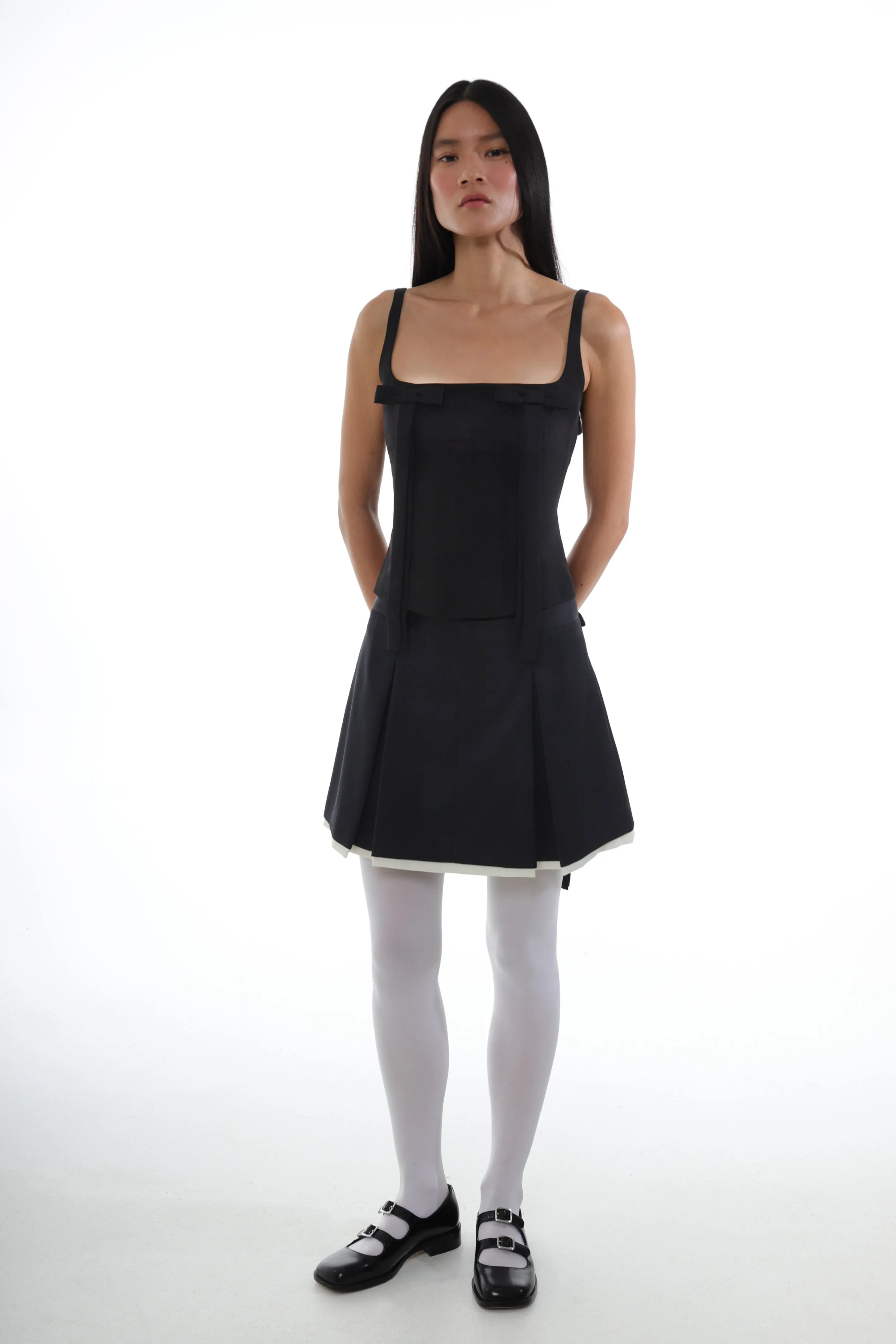 BARLOWE SKIRT IN BLACK