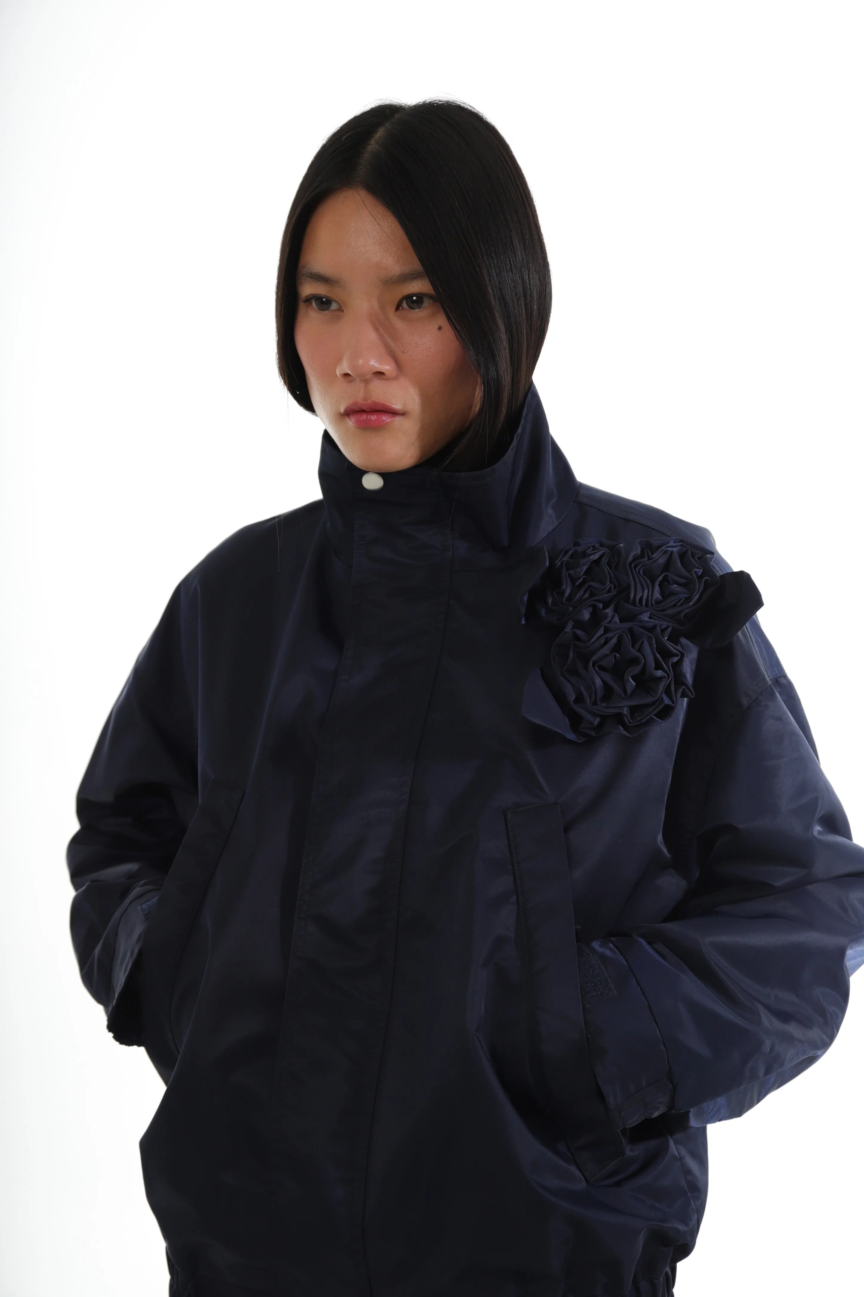 CARLTON JACKET IN NAVY