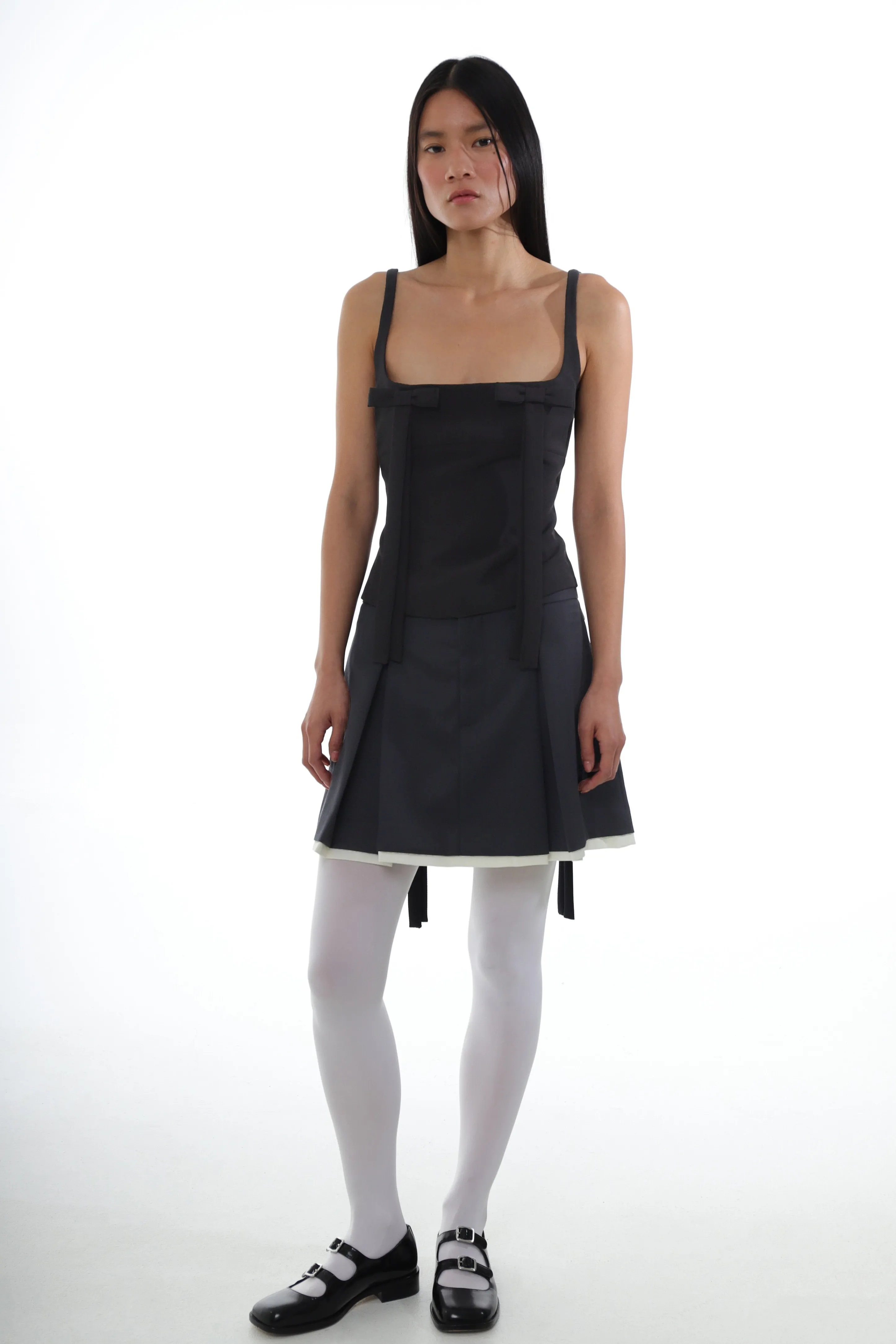 TEACUP TANK IN BLACK