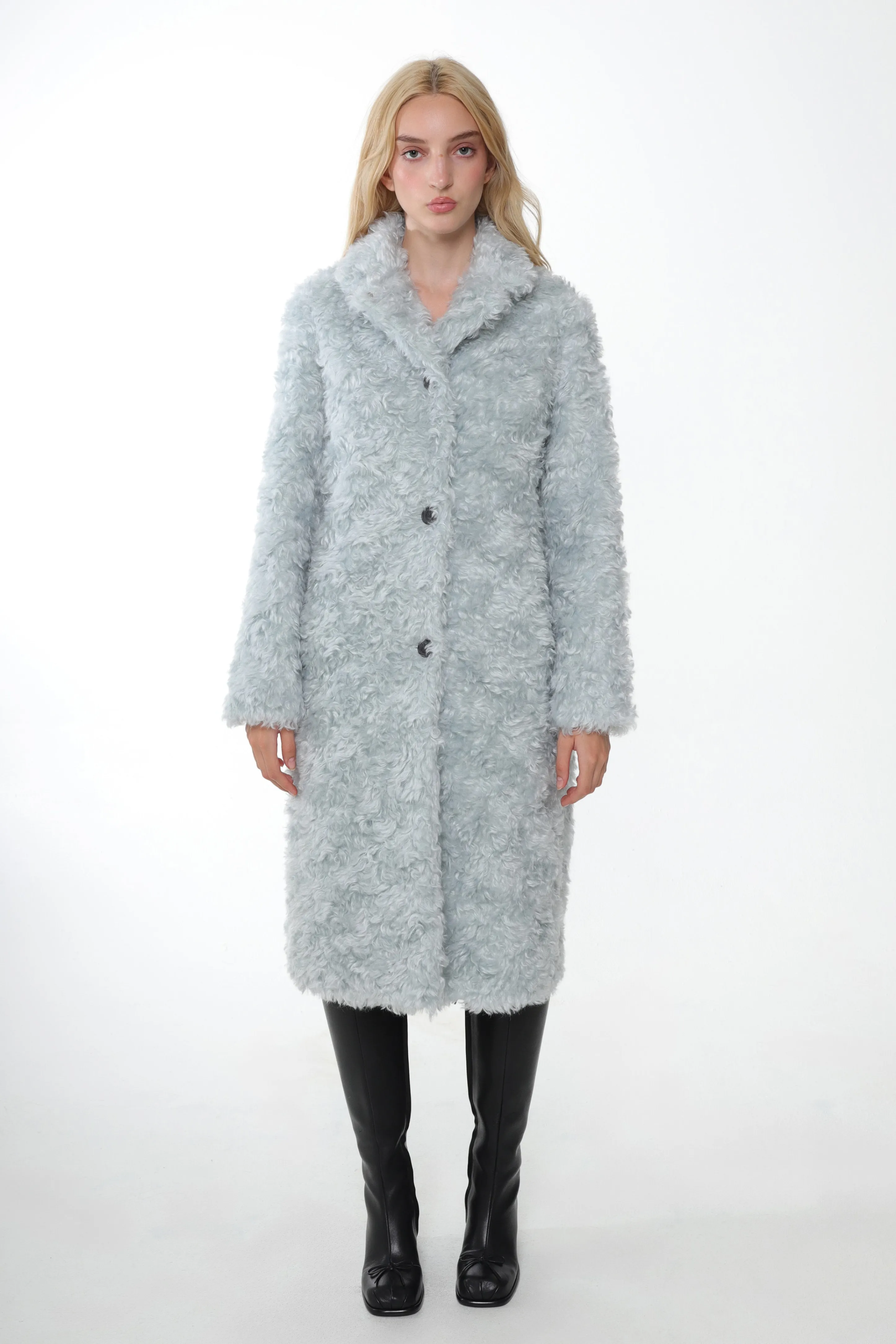 MARMALADE COAT IN ICE BLUE