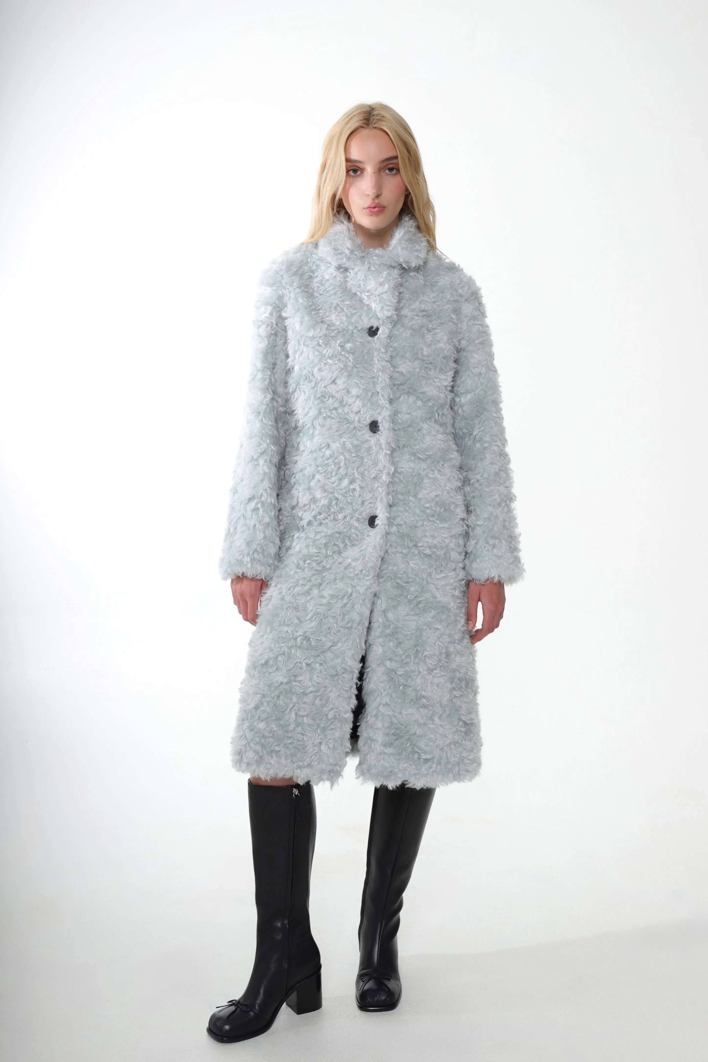 MARMALADE COAT IN ICE BLUE
