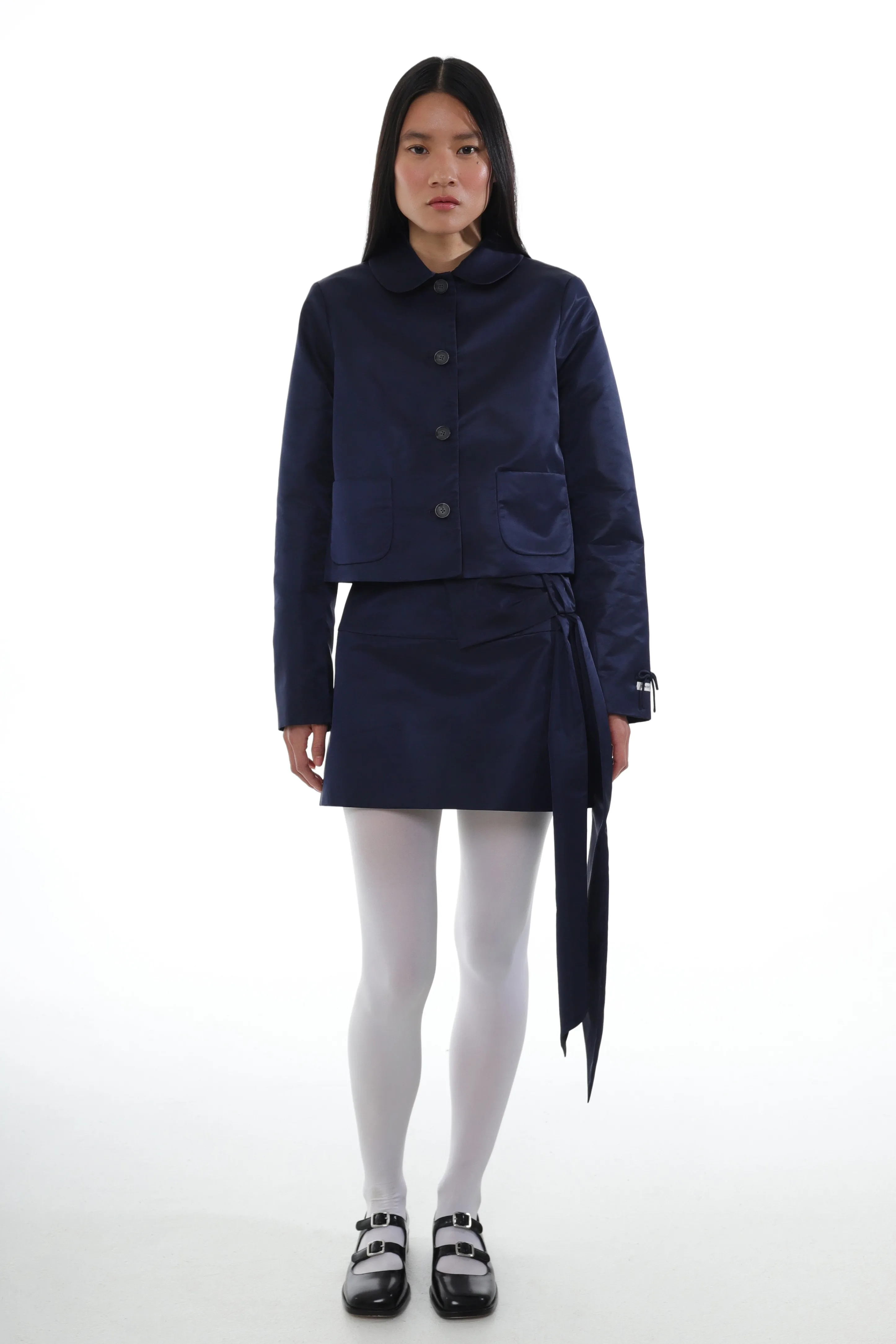 SKAR SKIRT IN NAVY