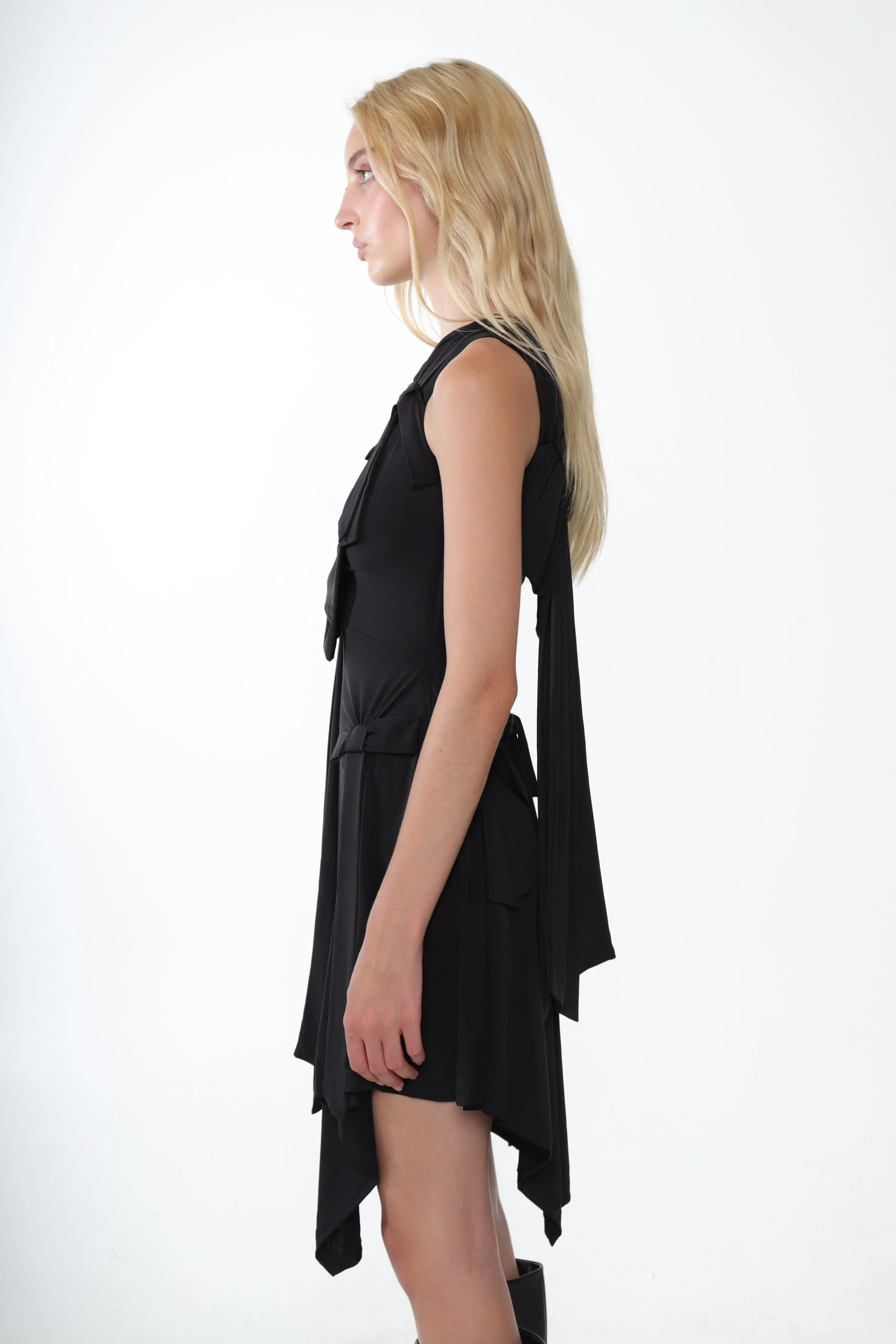 NABE DRESS IN BLACK
