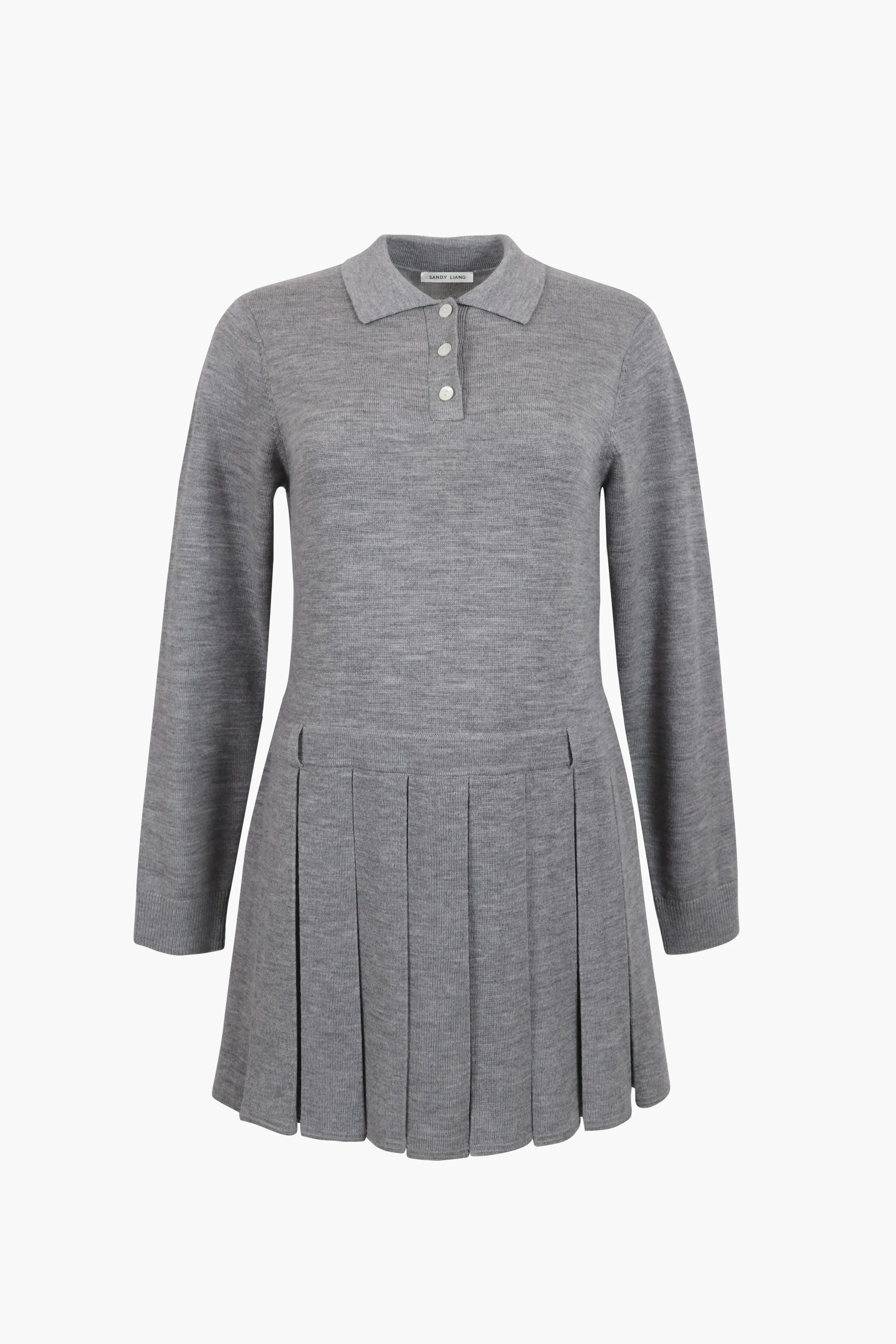 HAGUE SWEATER DRESS IN GREY