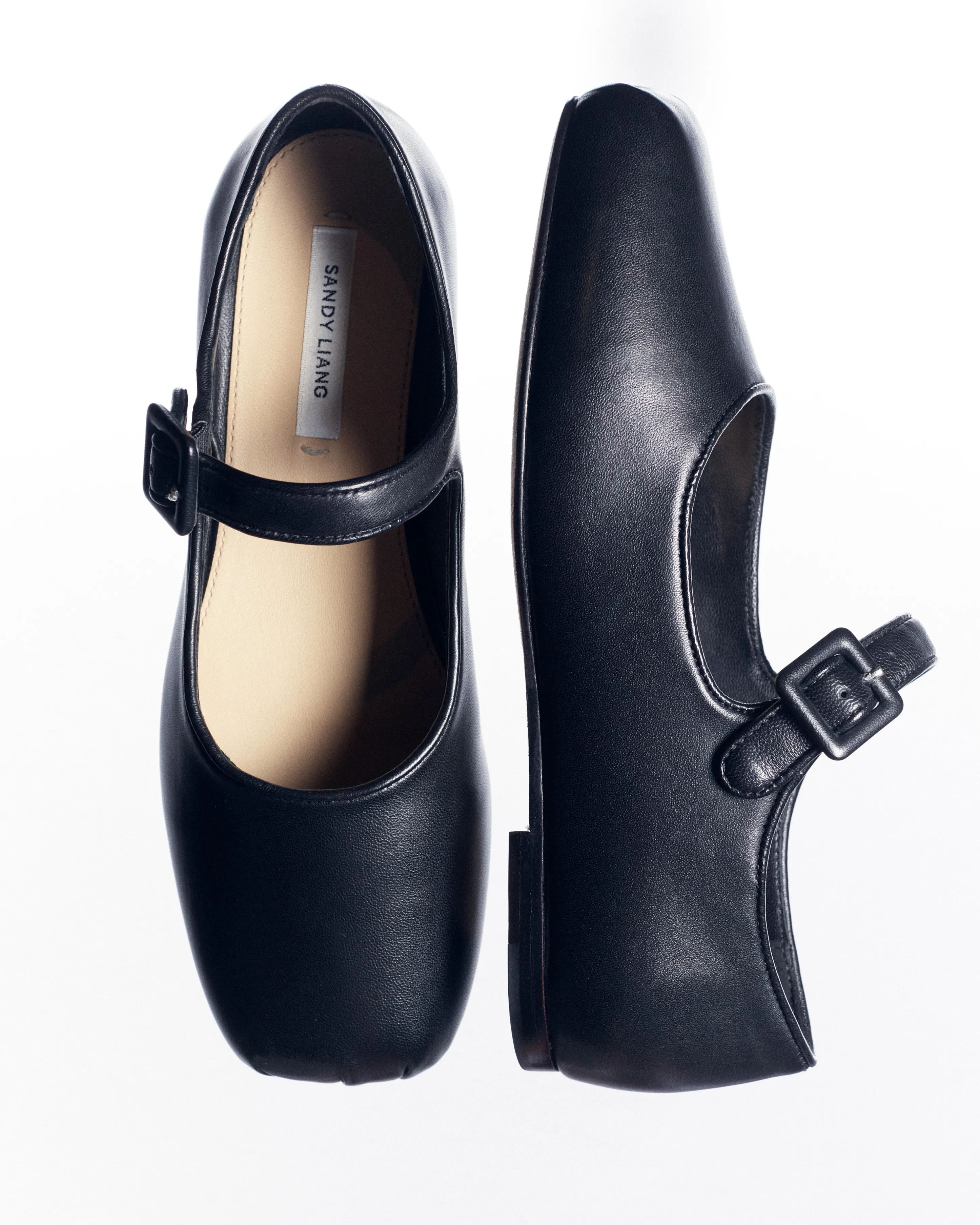 MARY JANE POINTE IN BLACK NAPPA