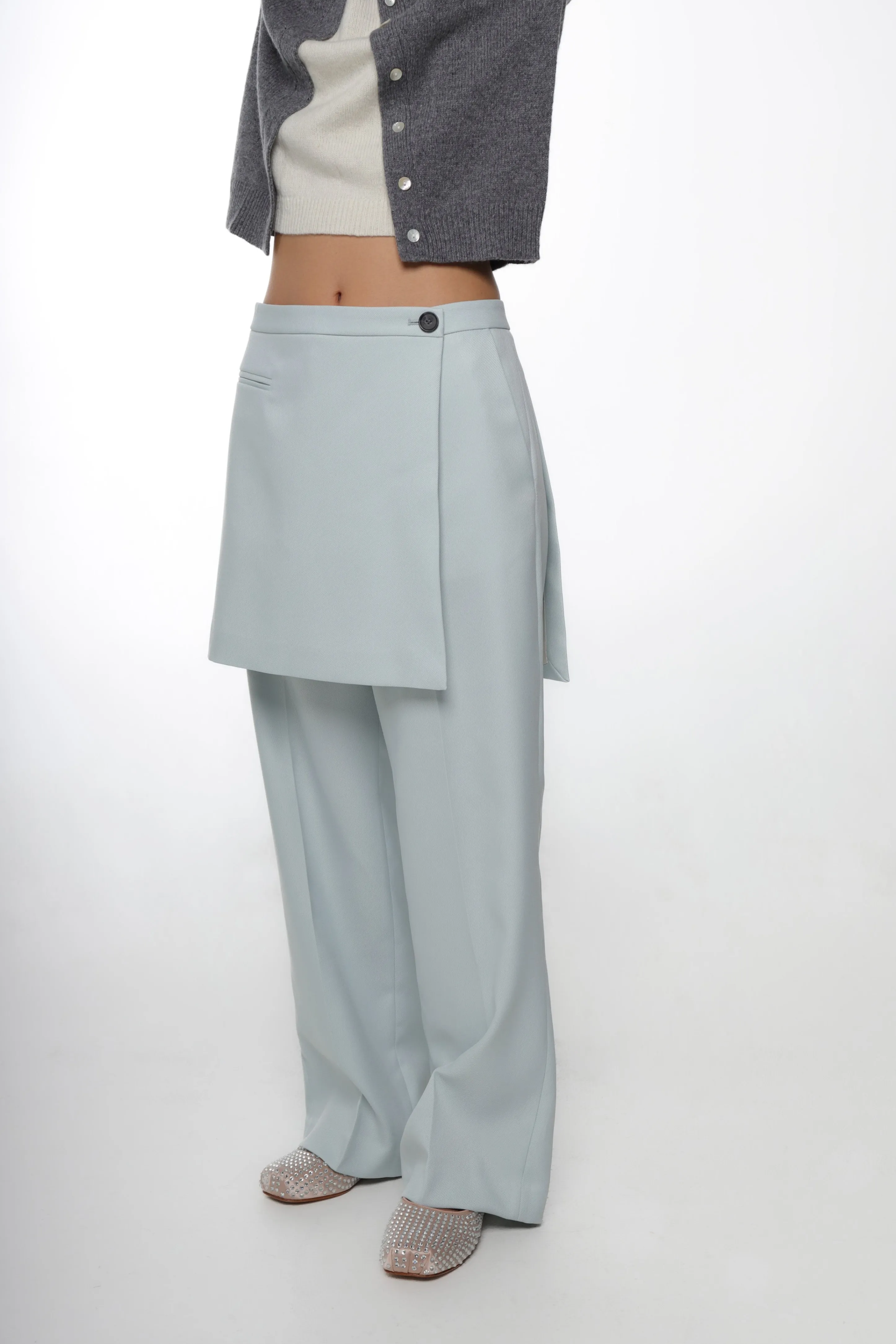 CROSBY PANT IN ICE BLUE