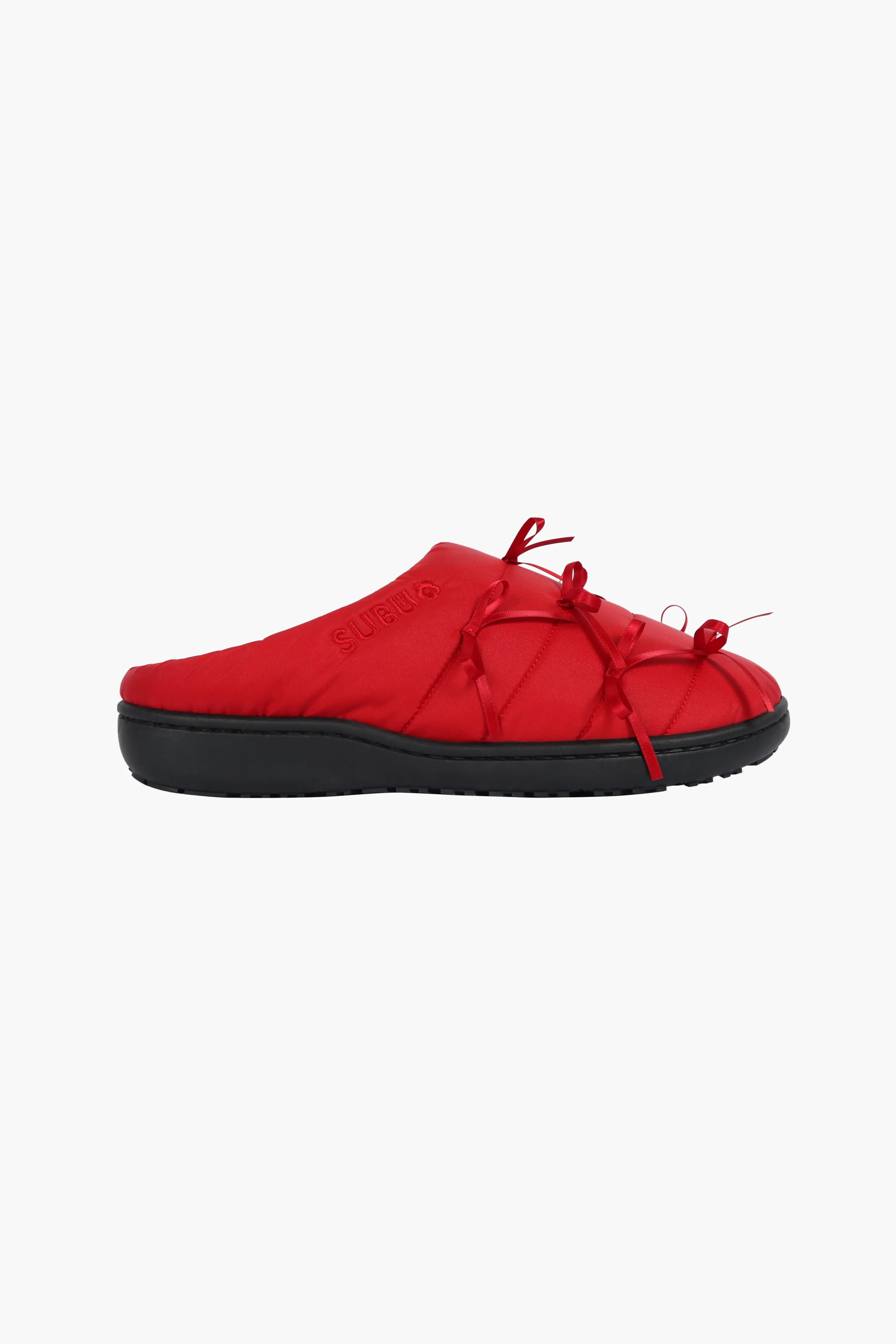 SANDY LIANG X SUBU SLIPPERS IN RED