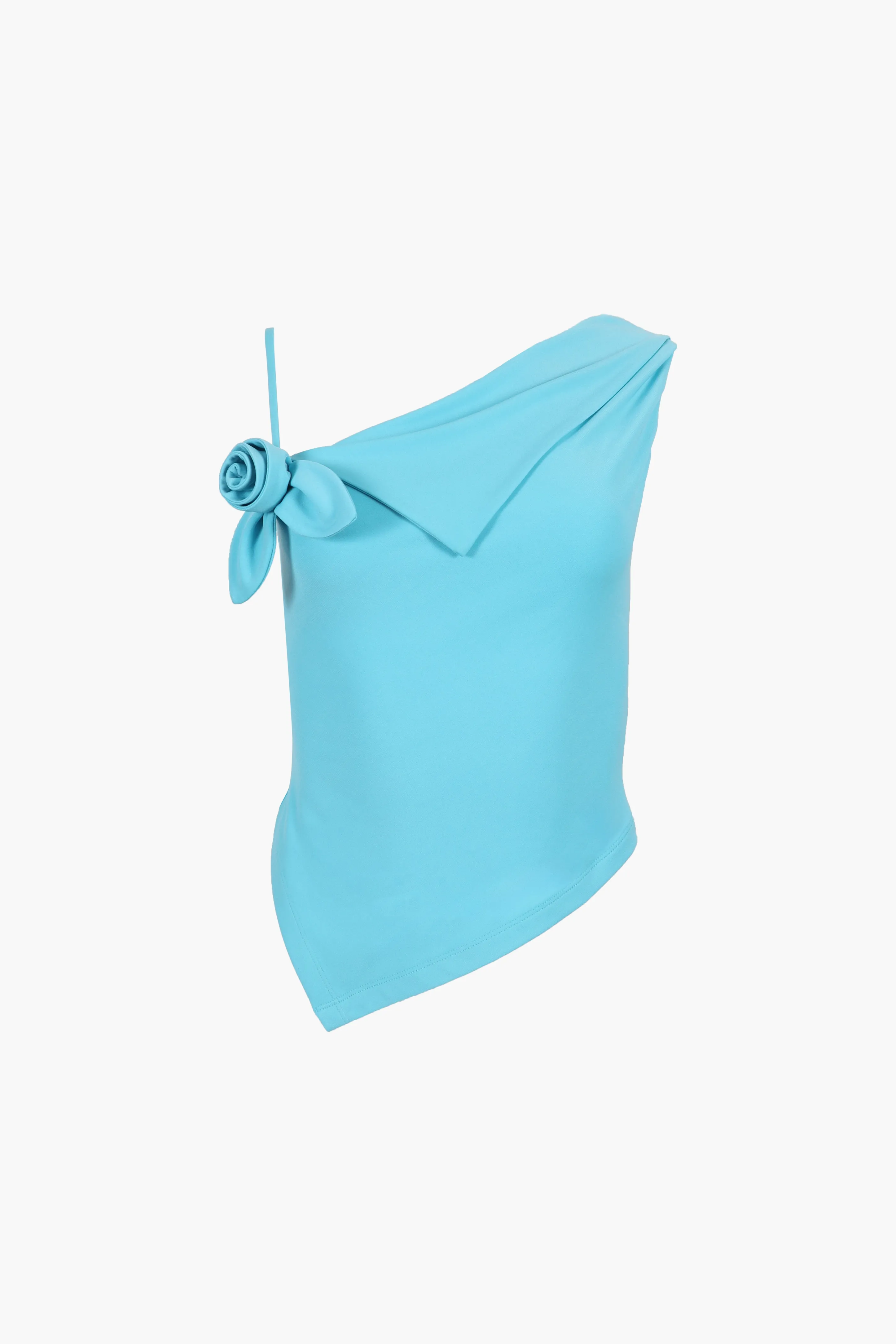 DORY TOP IN TURQUOISE