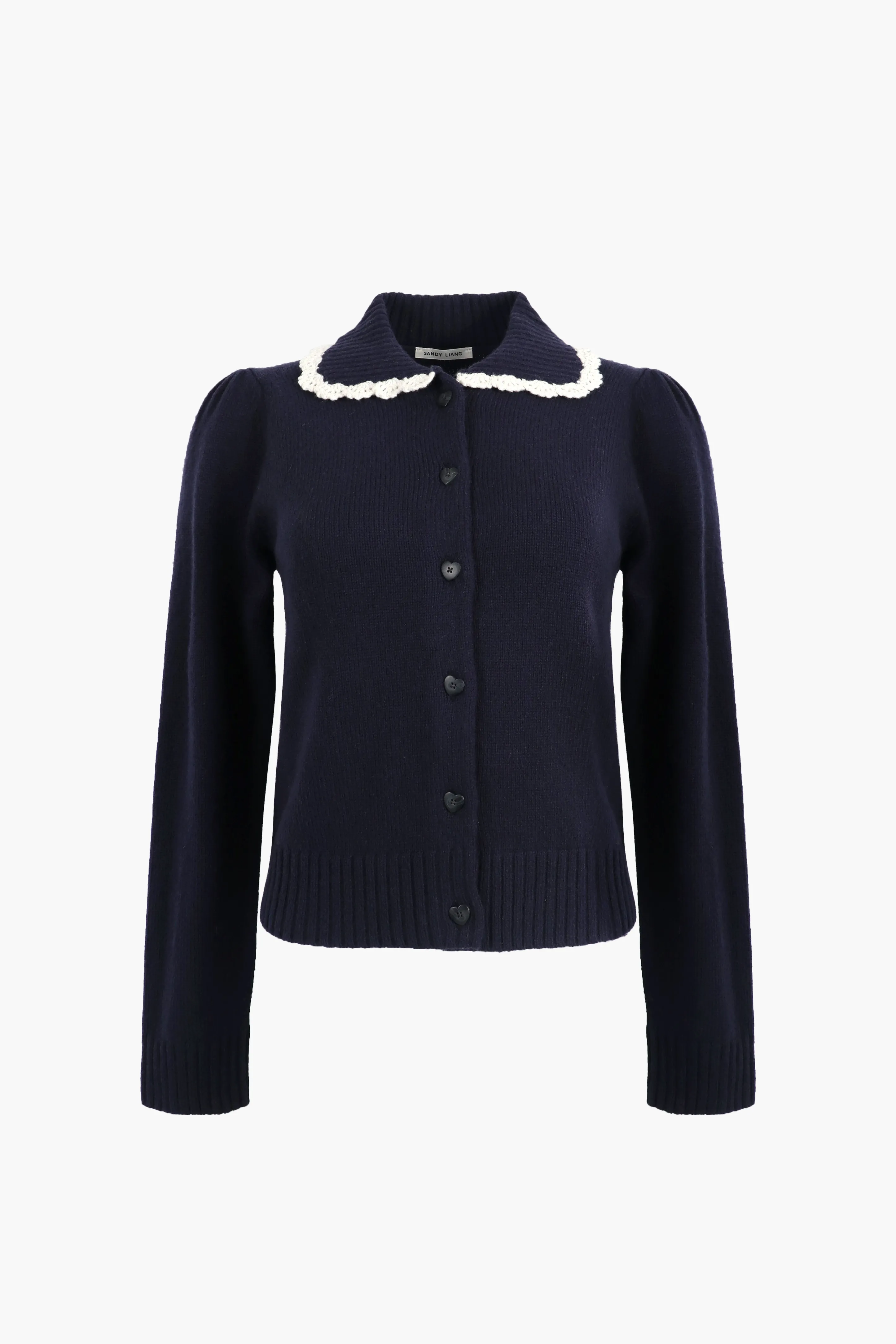 ROCHE CARDIGAN IN NAVY