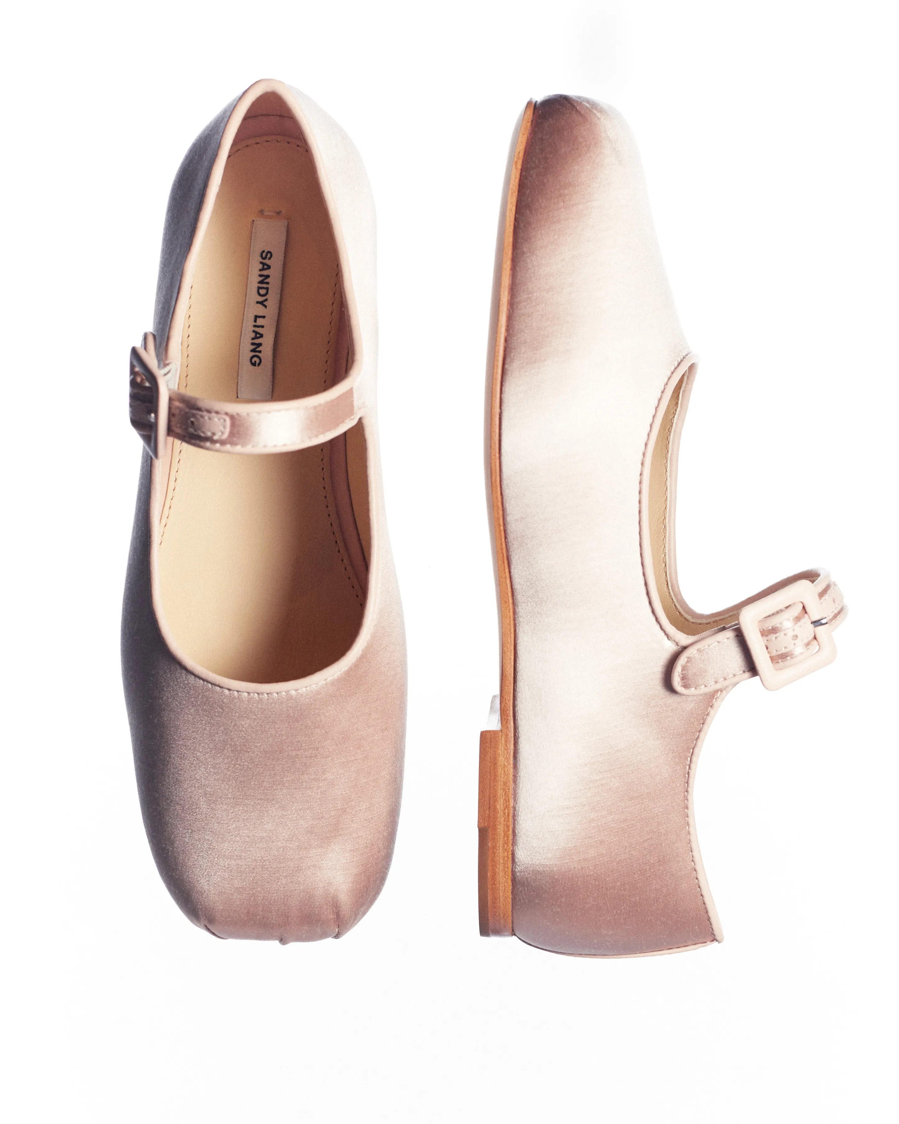 MARY JANE POINTE IN BALLET SATIN