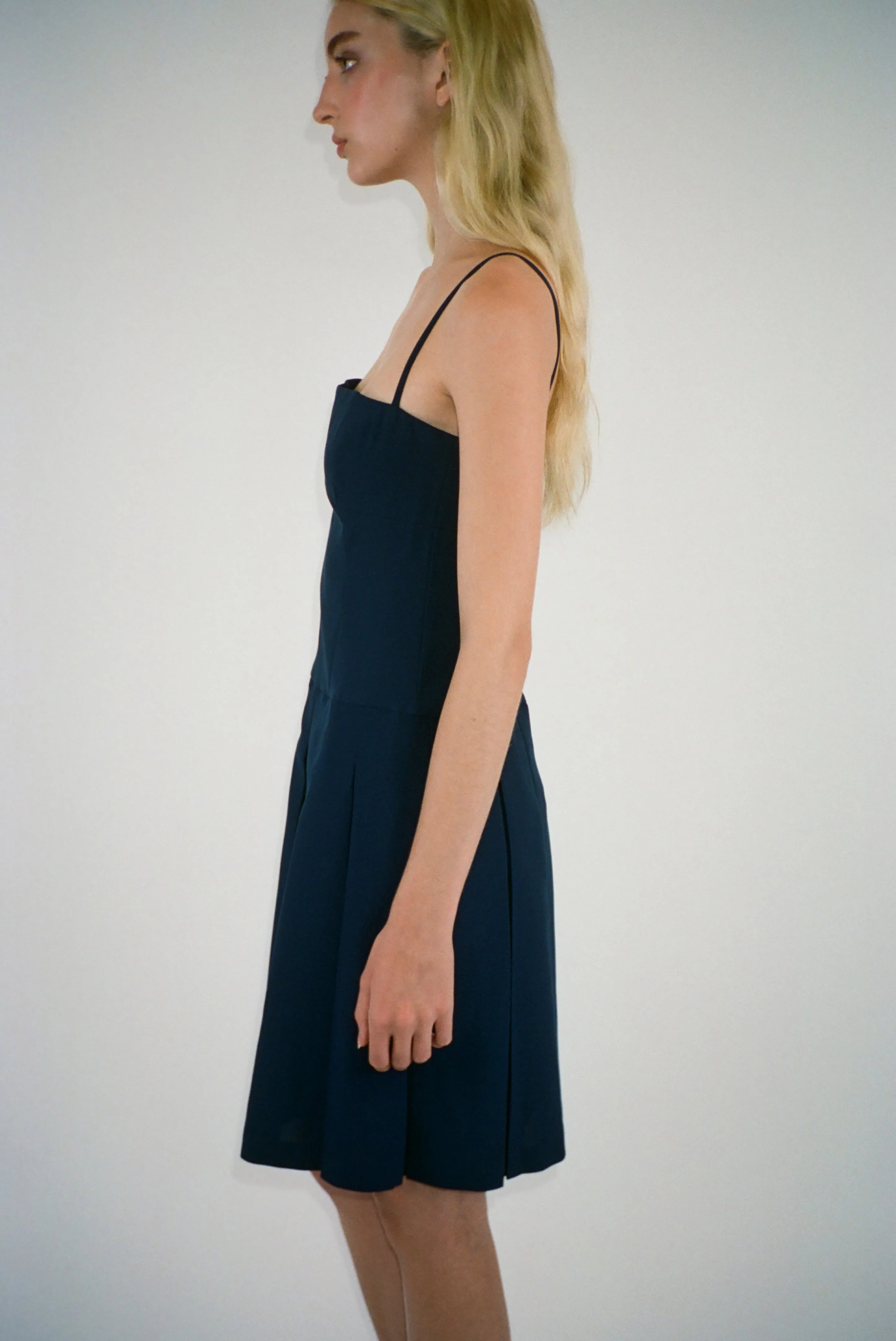 ROO DRESS IN NAVY