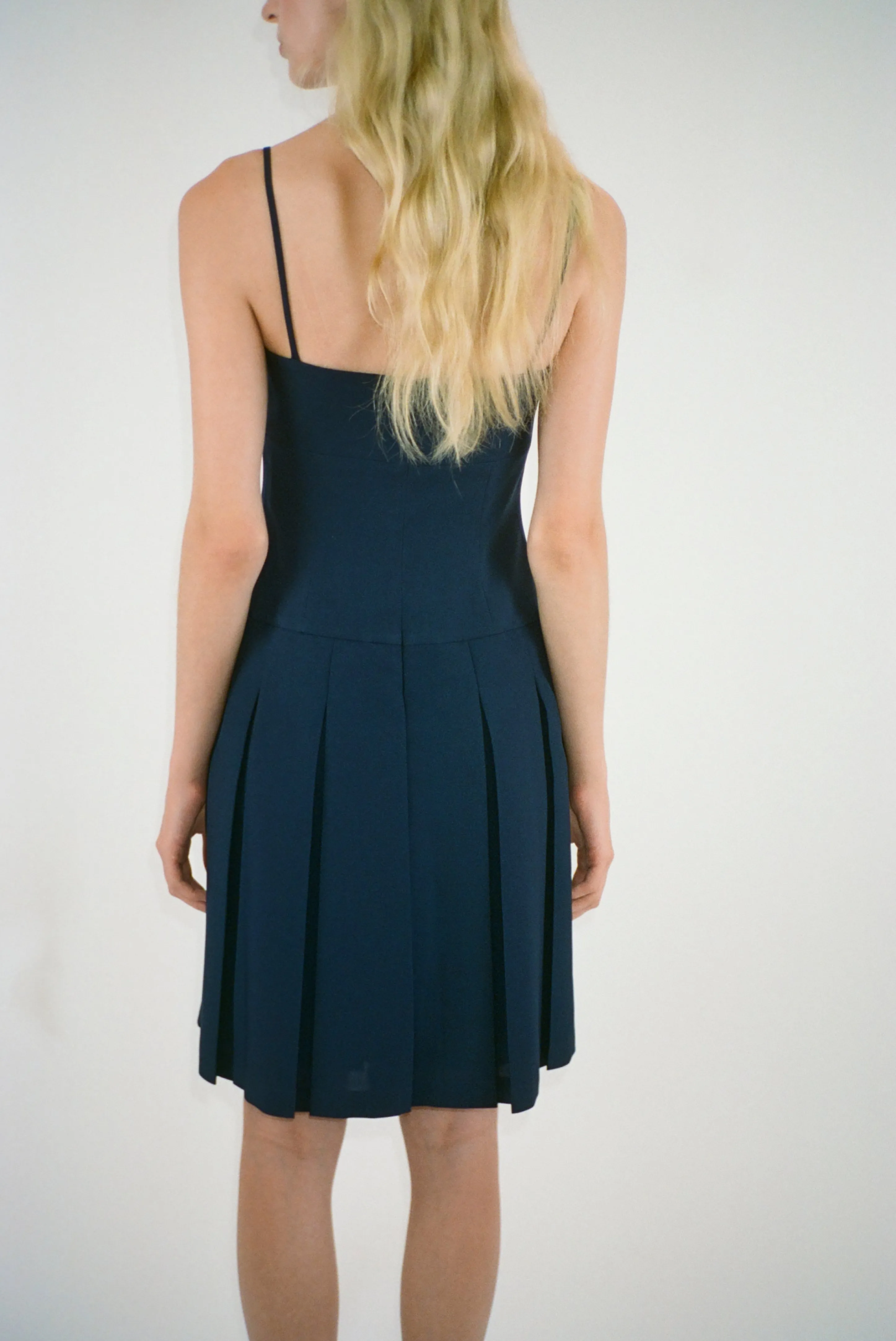 ROO DRESS IN NAVY