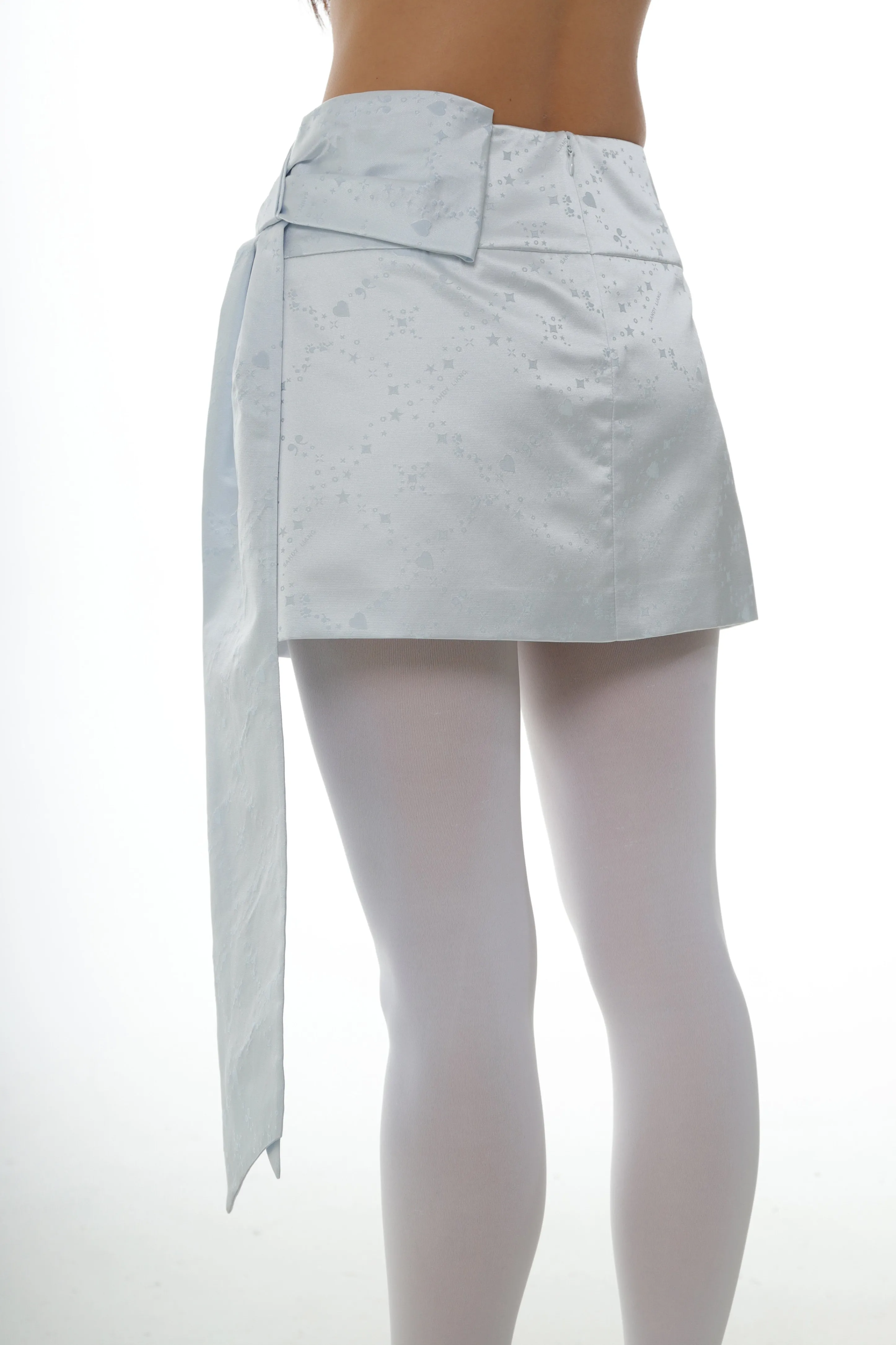 SKAR SKIRT IN ICE BLUE
