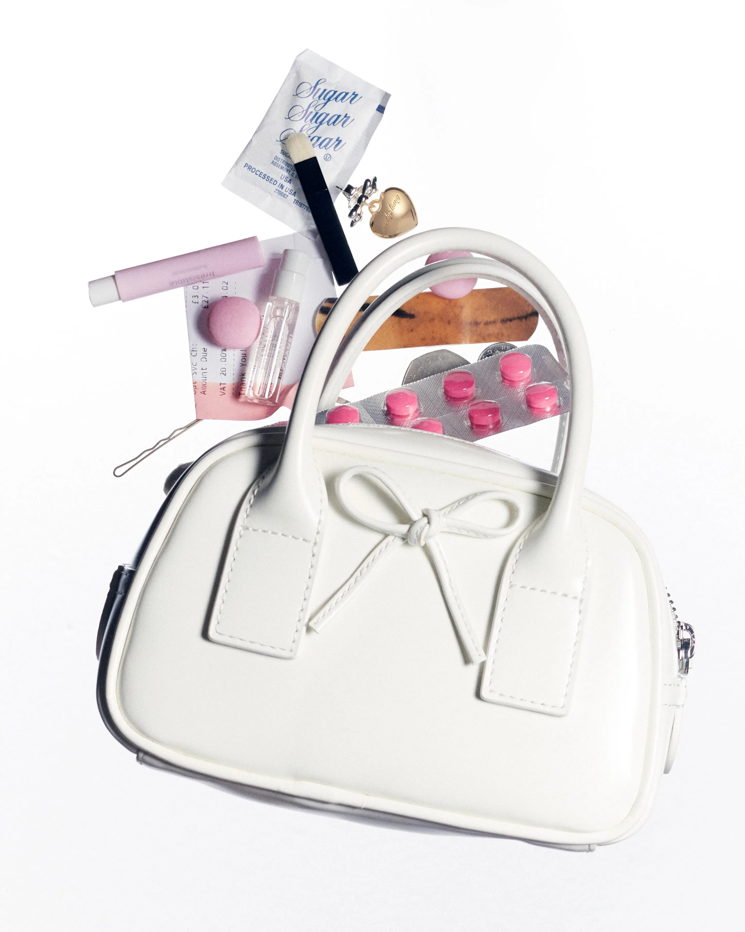 SECURE BAG IN OPTIC WHITE