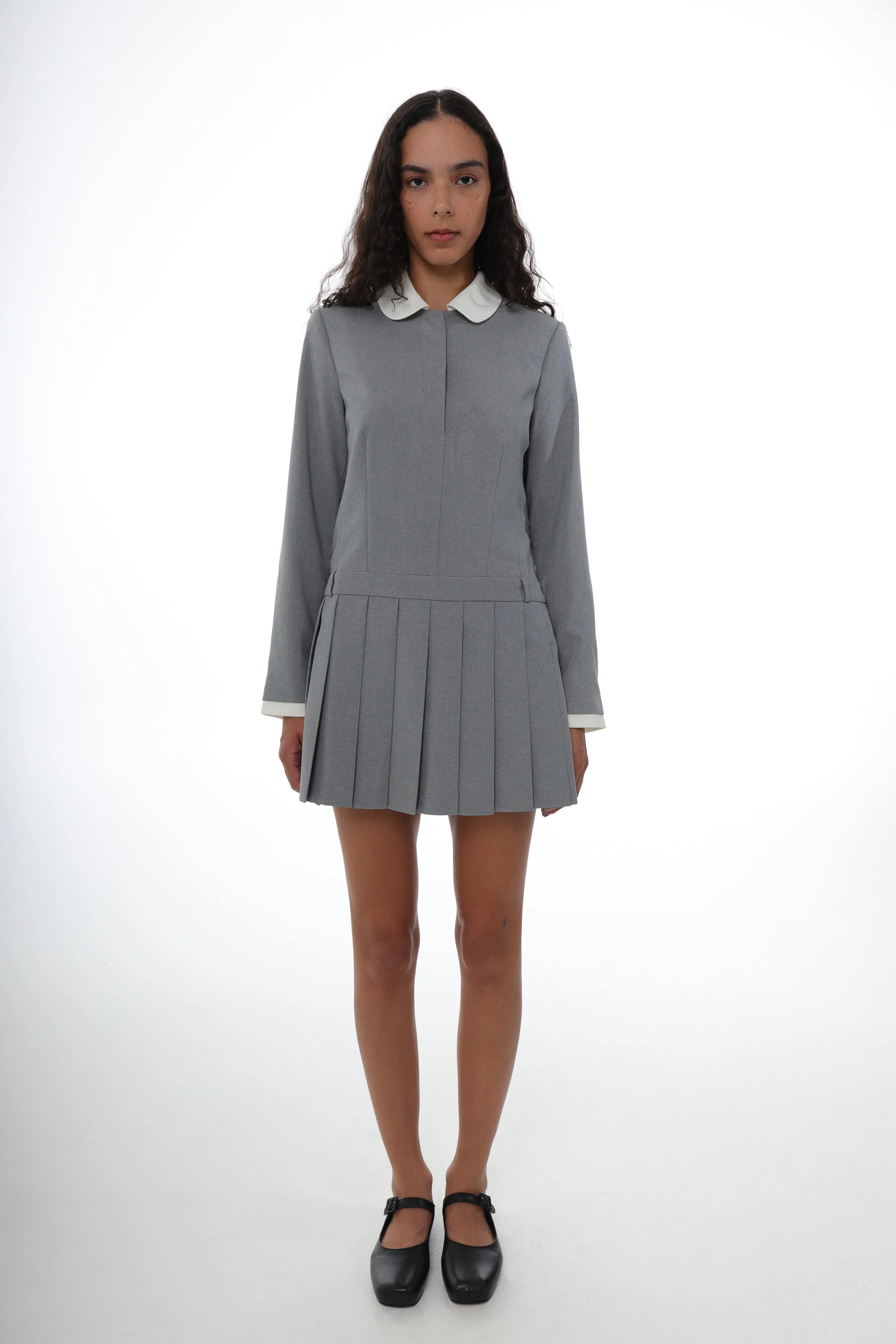 ADO DRESS IN GREY