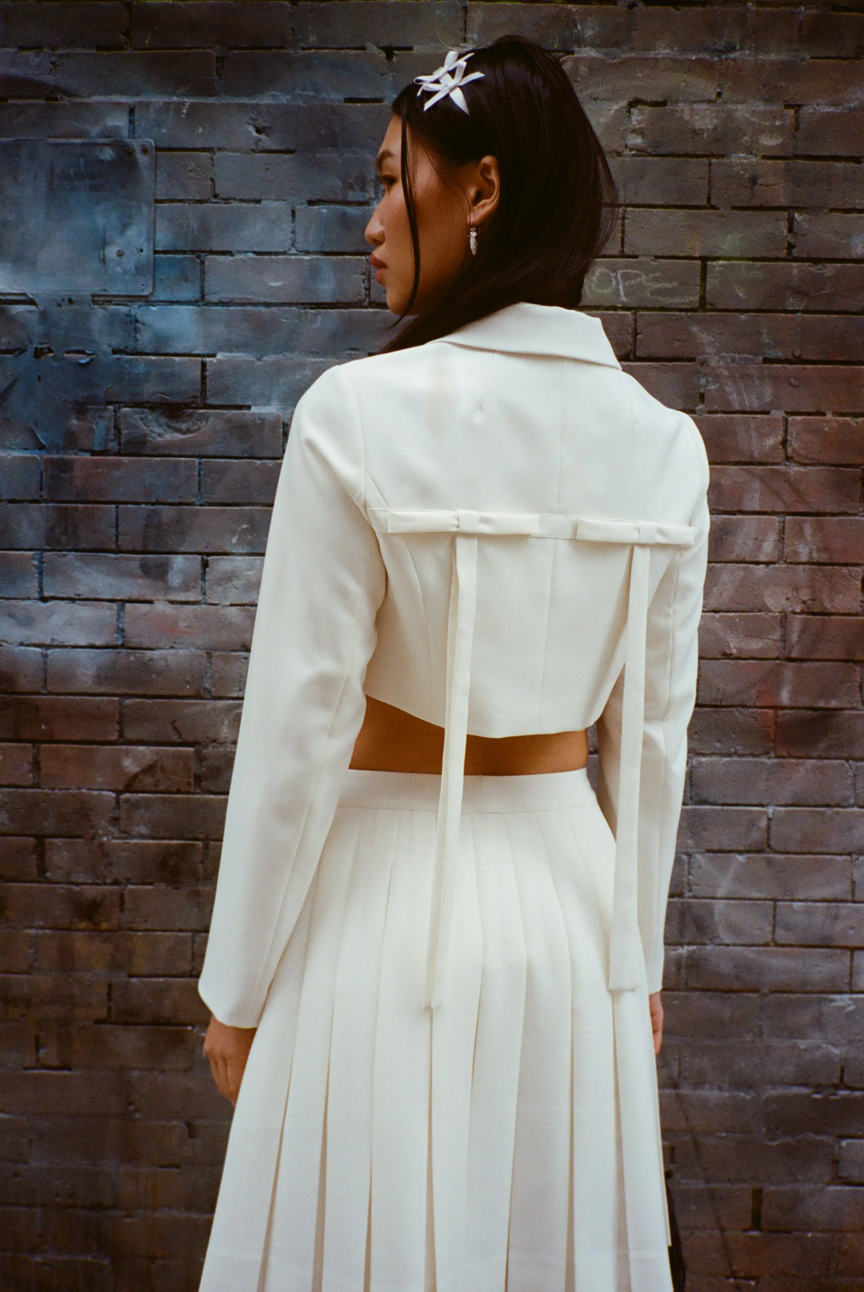 ENNIS JACKET IN BONE