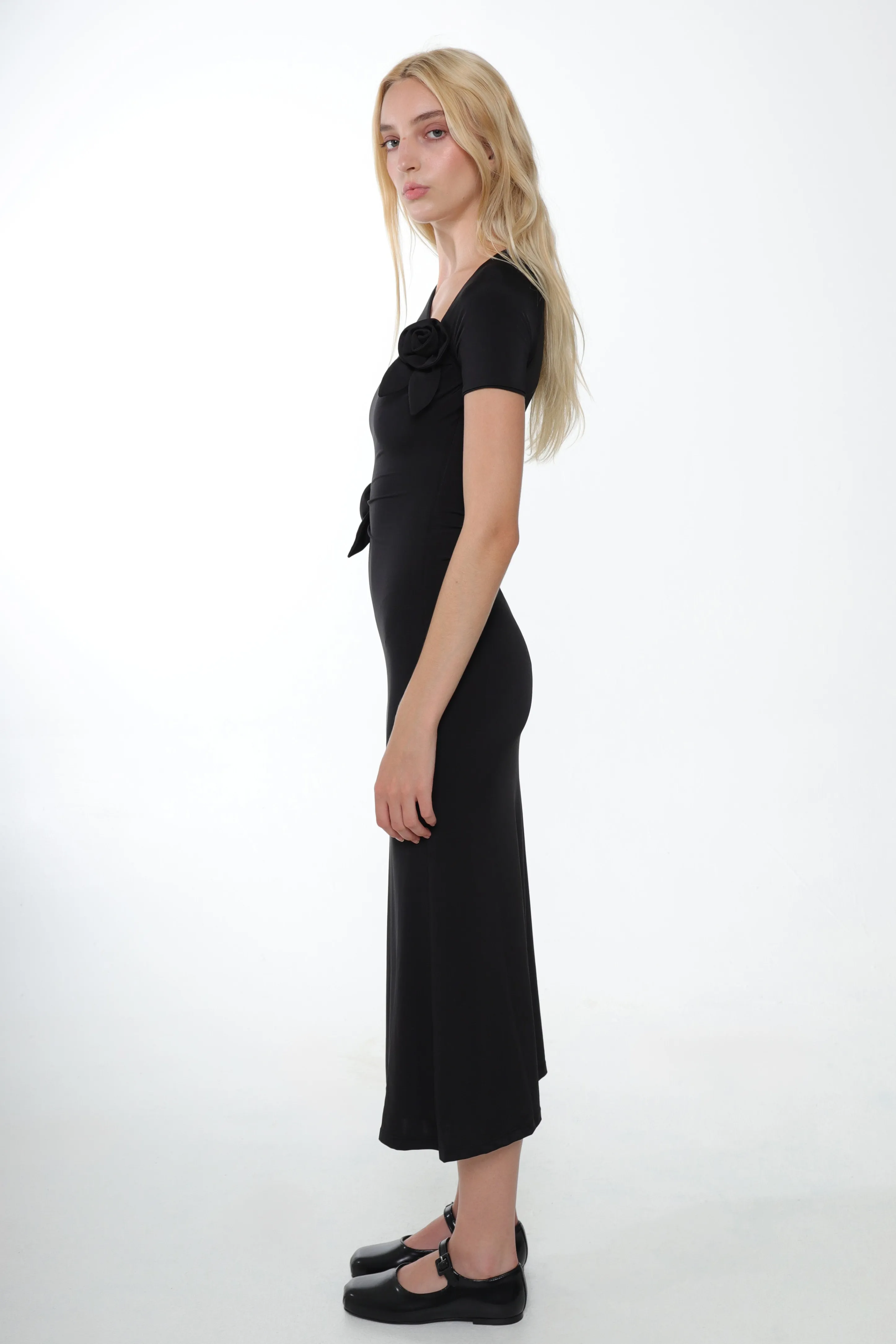 FILLE DRESS IN BLACK