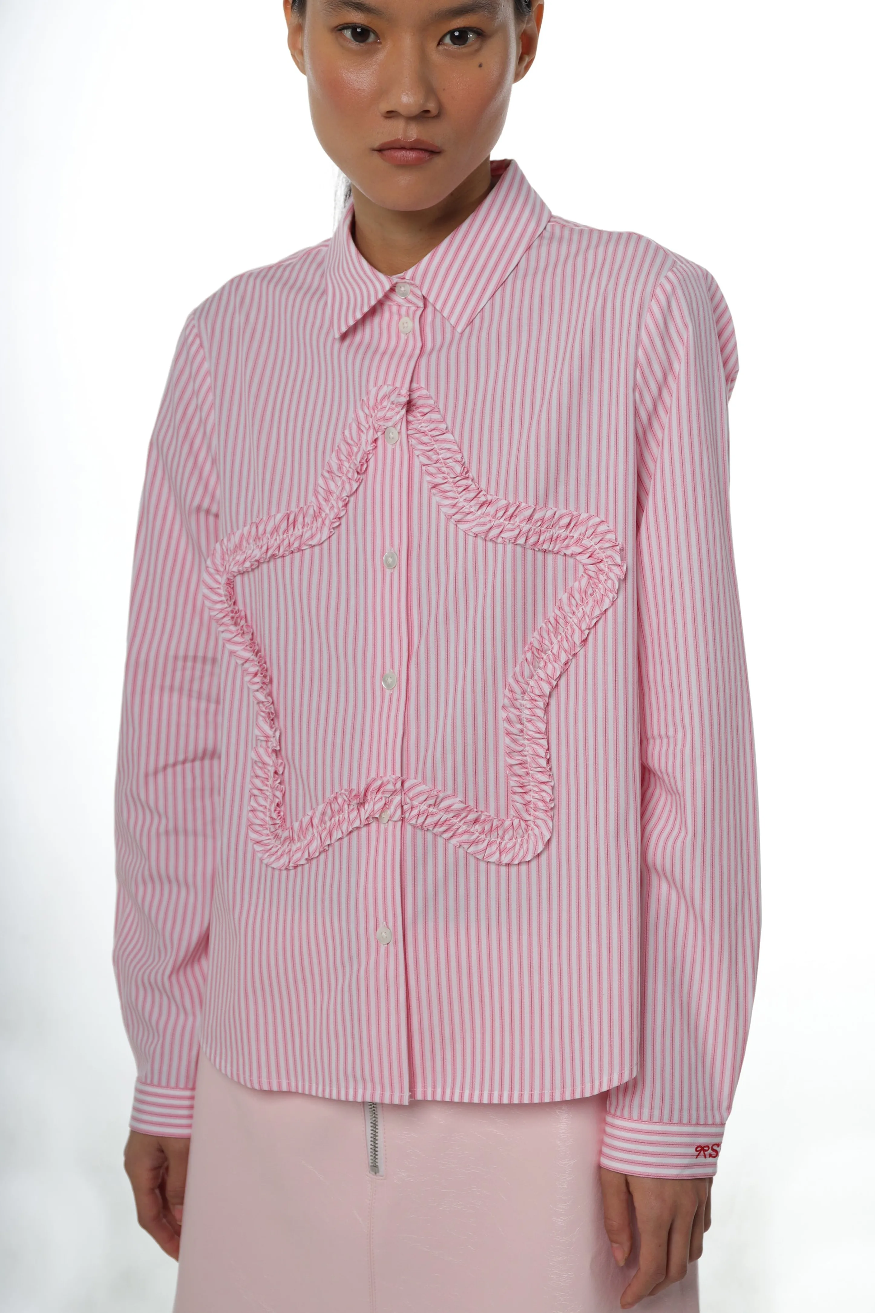 SIRIUS SHIRT IN PINK STRIPE