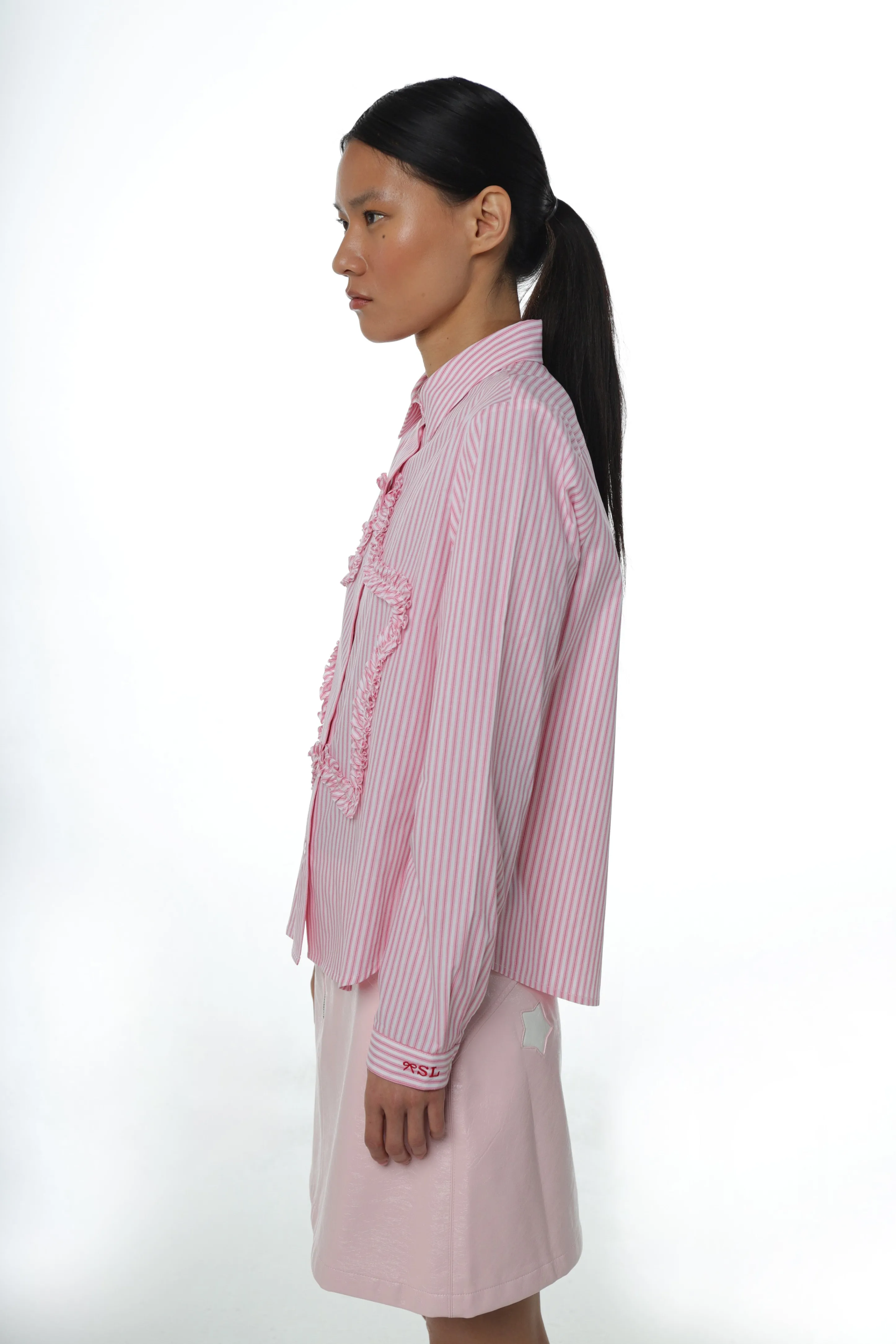 SIRIUS SHIRT IN PINK STRIPE