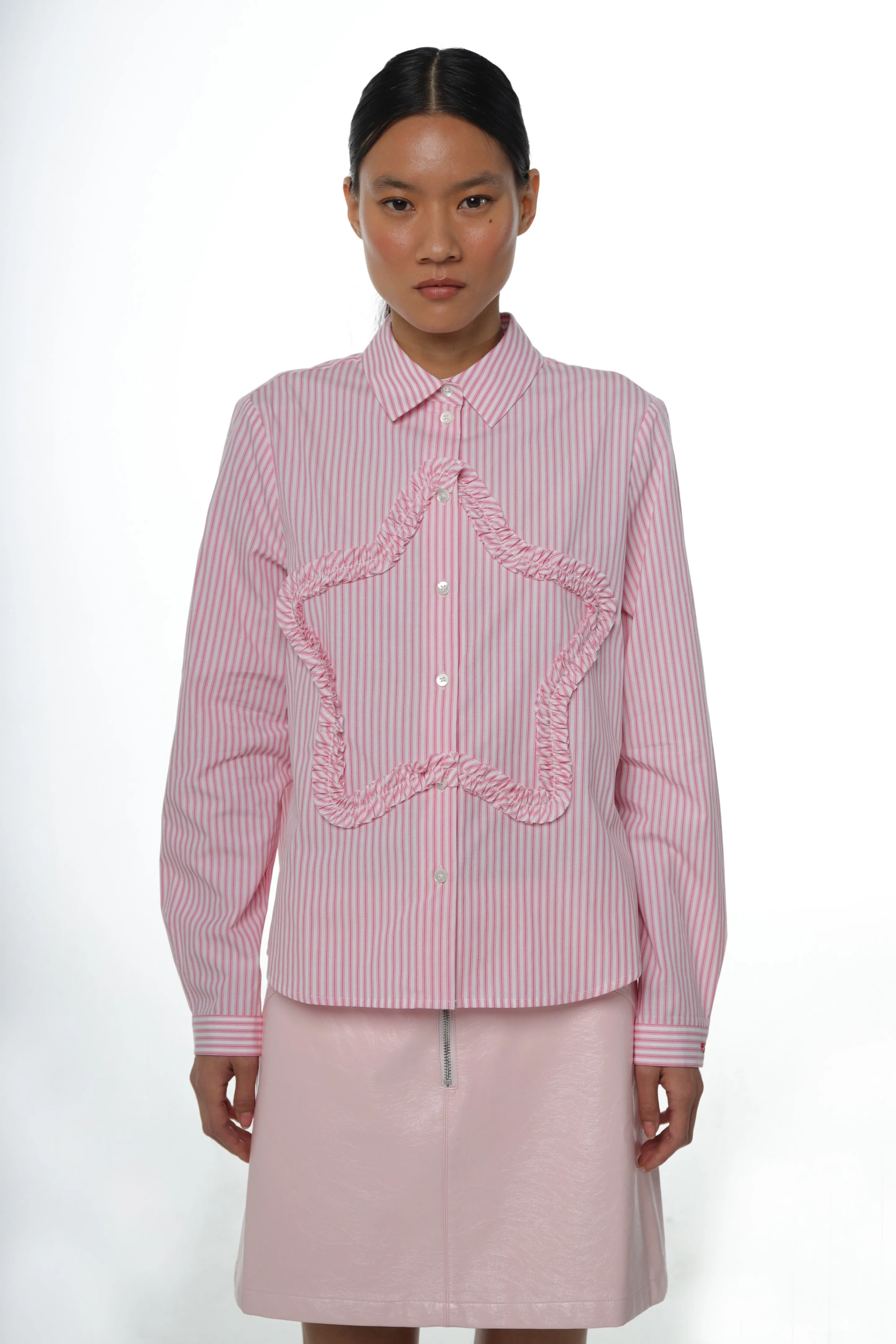 SIRIUS SHIRT IN PINK STRIPE