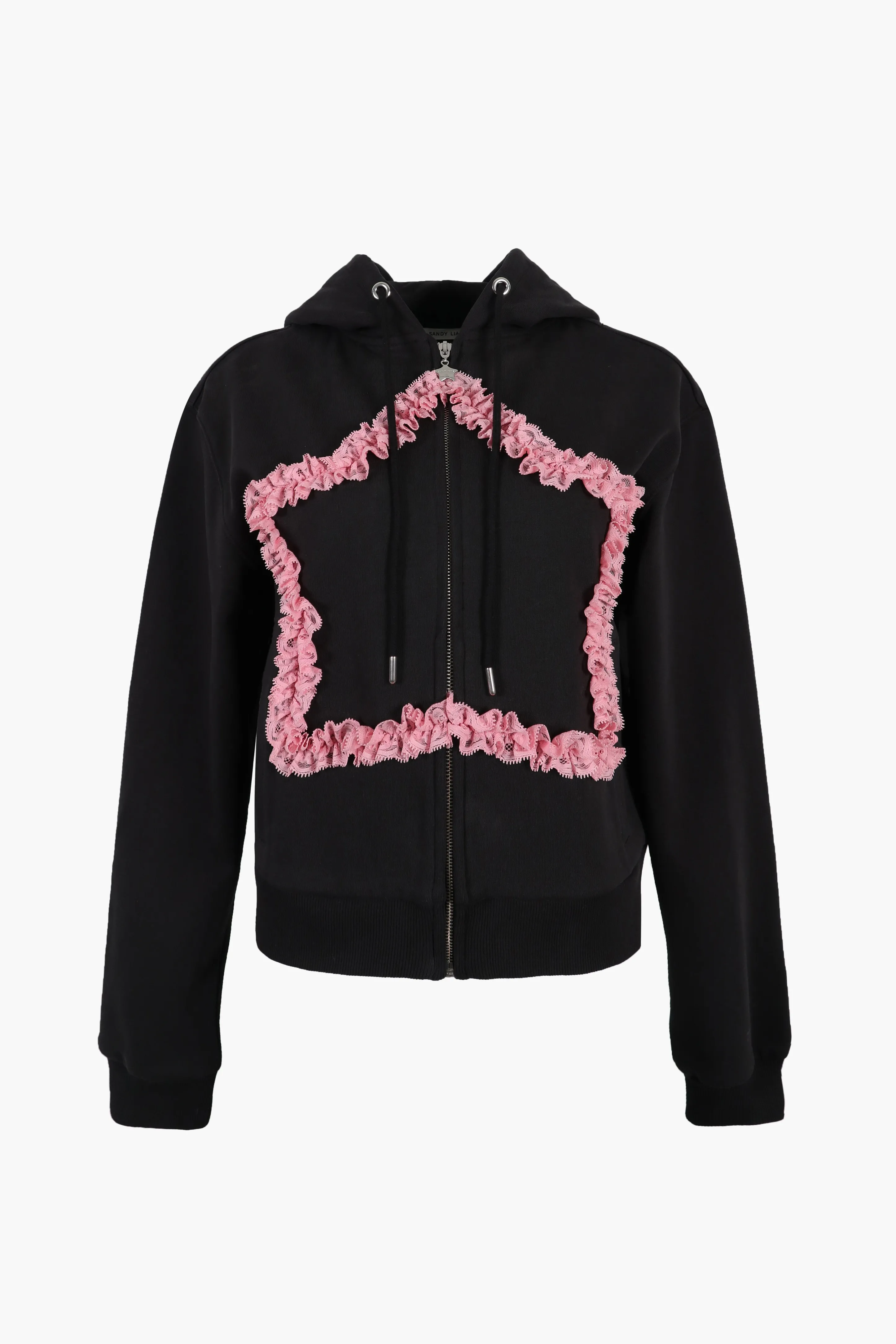 REGINA HOODIE IN BLACK