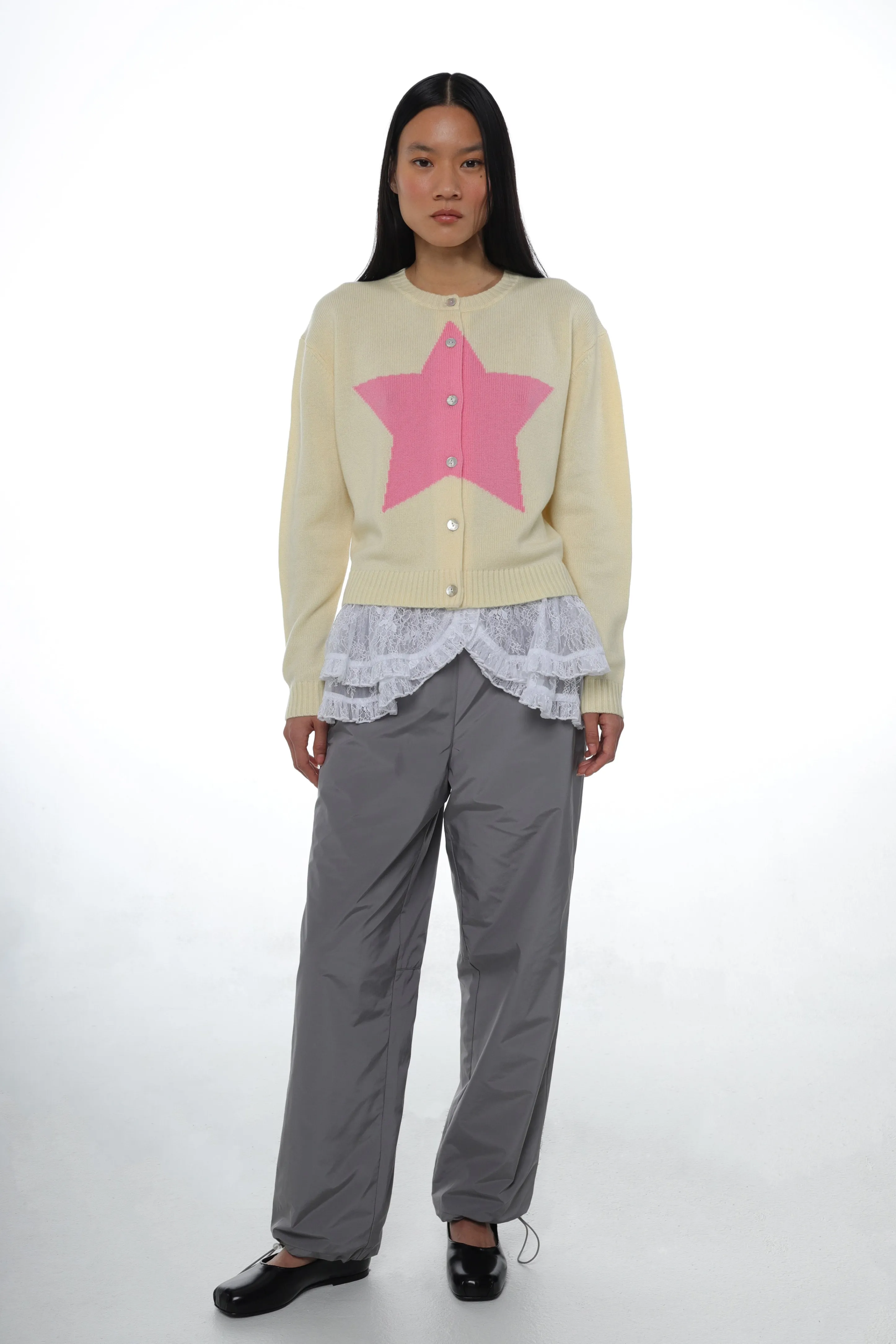 BOUCHETTE CARDIGAN IN BUTTER