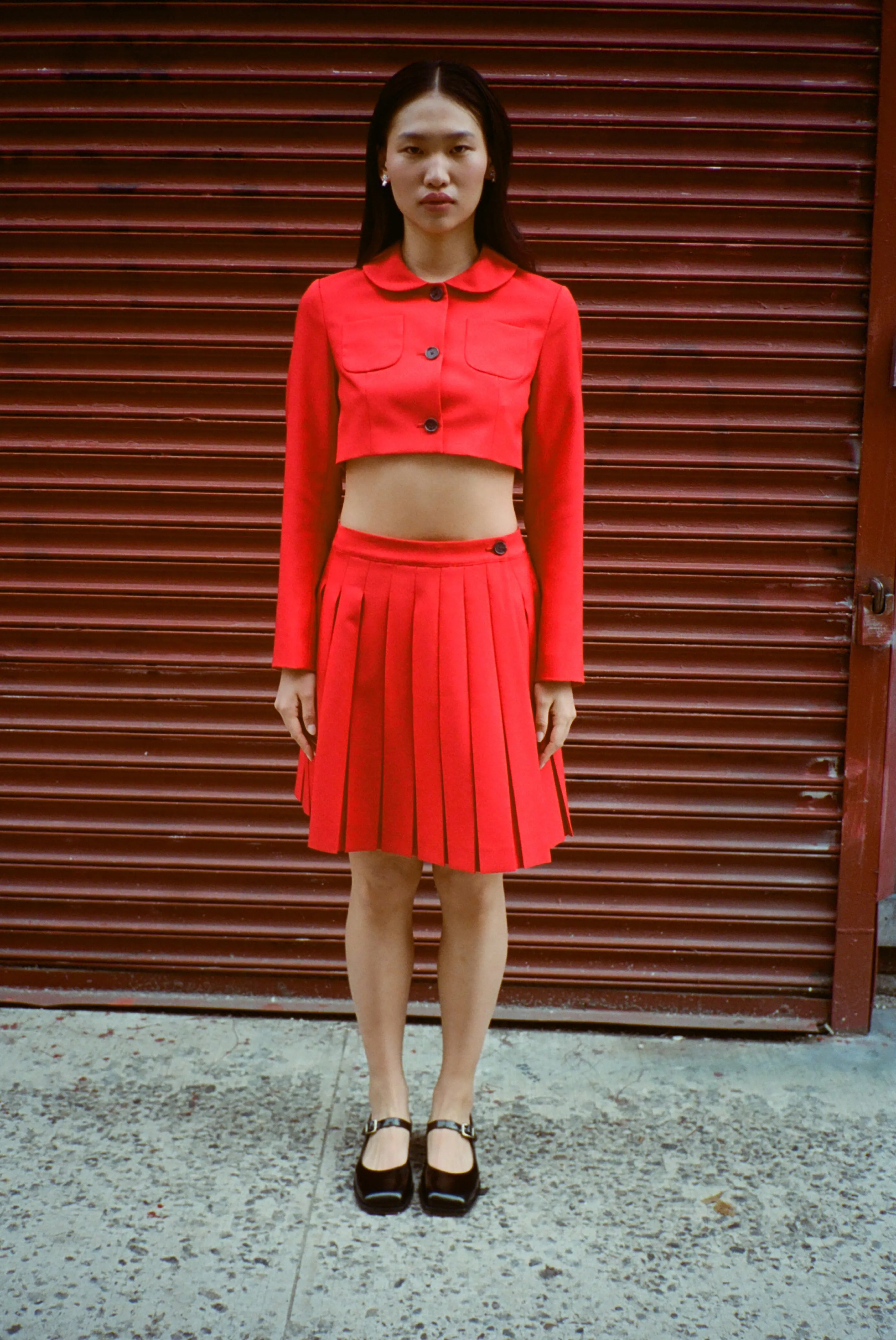 ASTRA SKORT IN RED