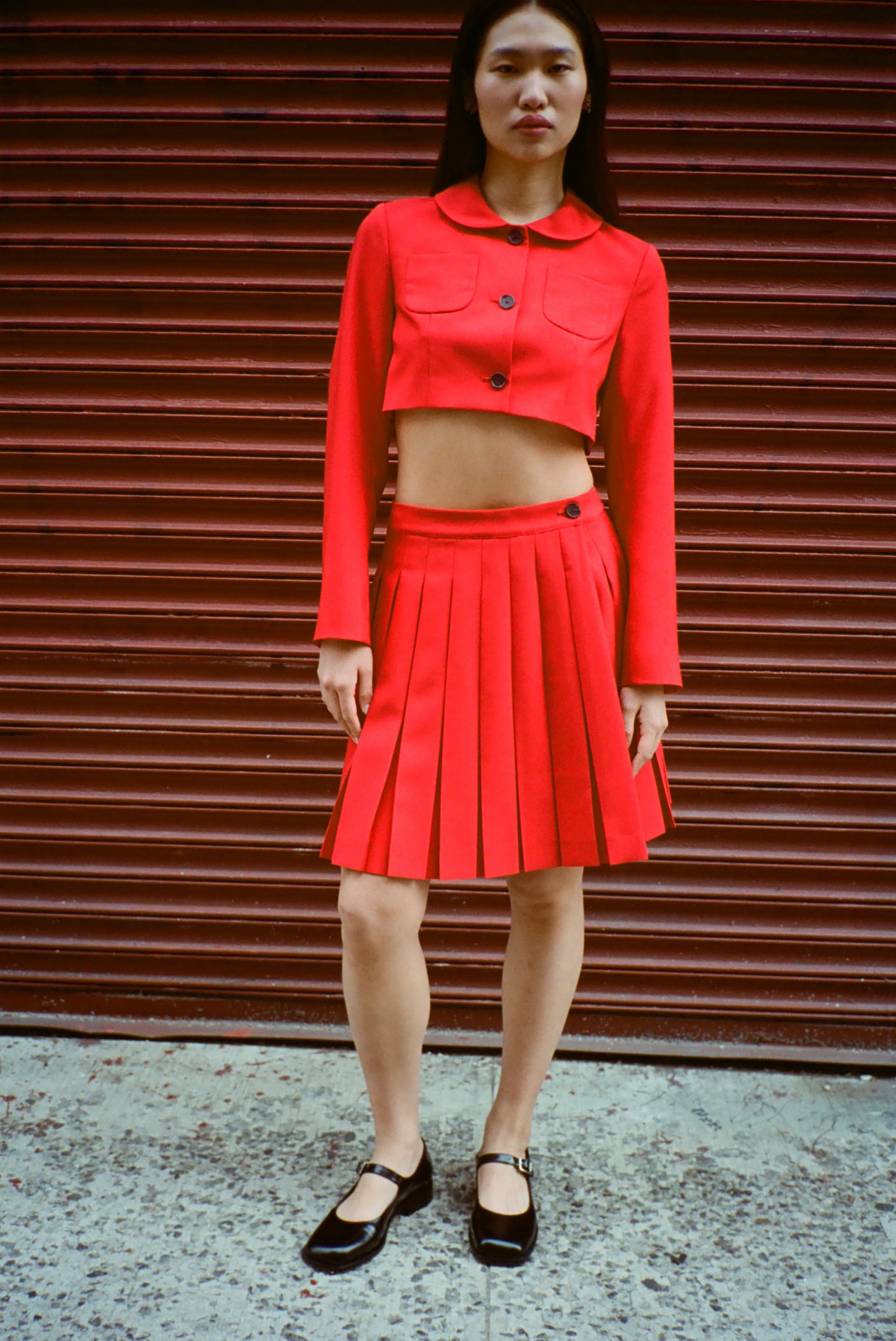 ASTRA SKORT IN RED
