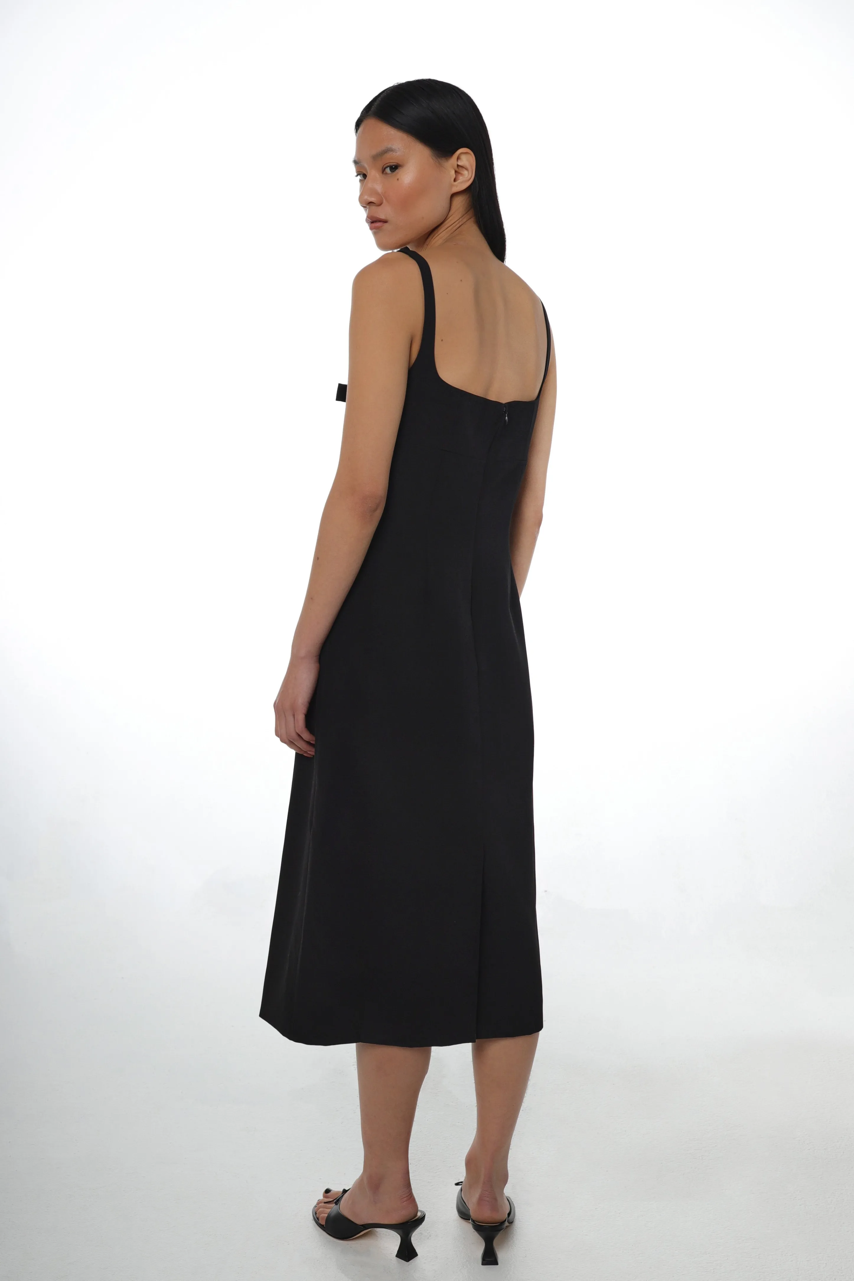 MACHU DRESS IN BLACK