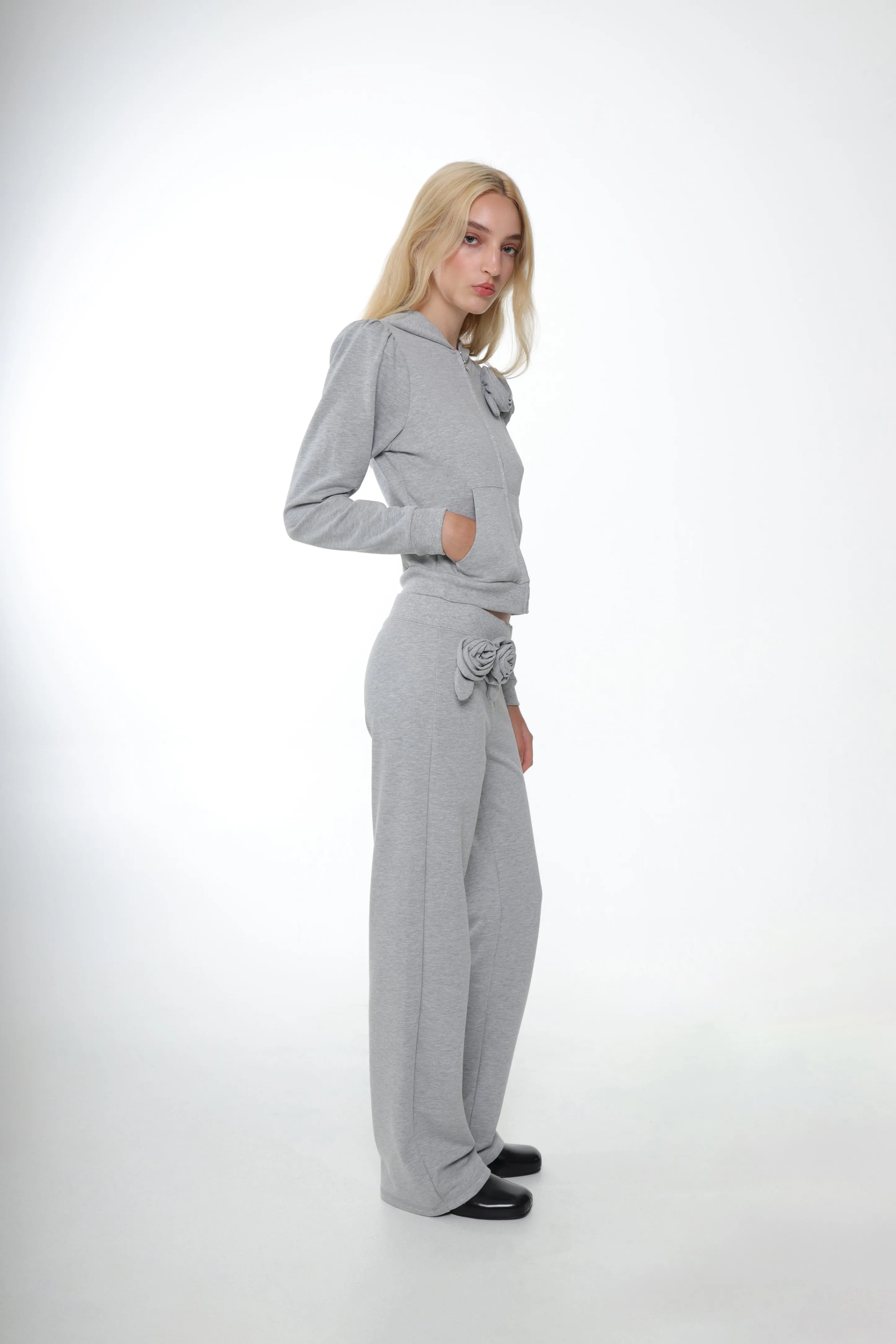 HILTON SWEATPANTS IN HEATHER GREY