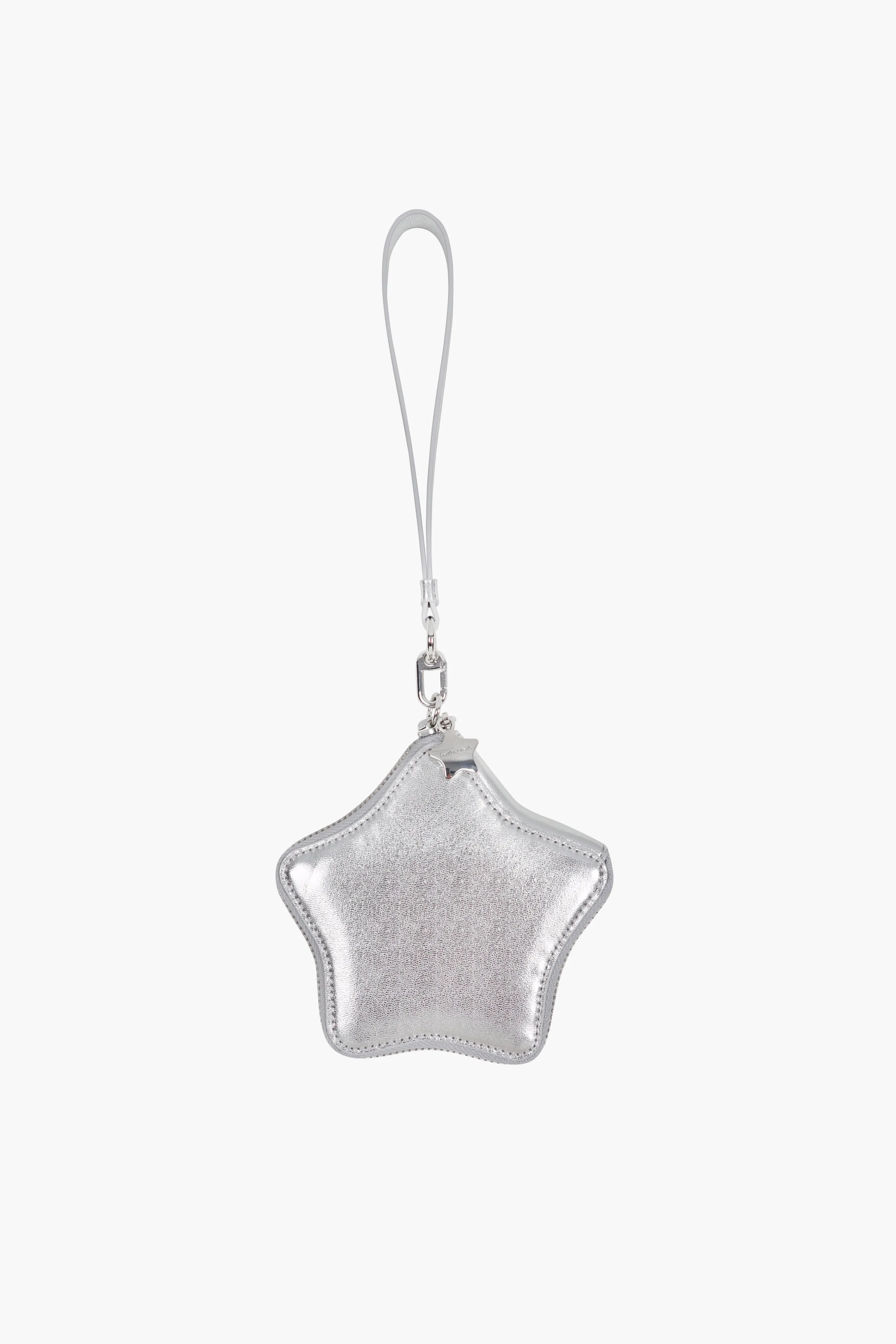 STAR POUCH IN SILVER